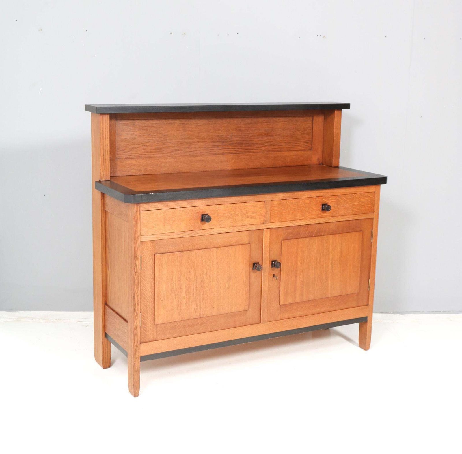 Art Deco Modernist Credenza Or Sideboard By H. Fels For L.O.V. Oosterbeek photo buy