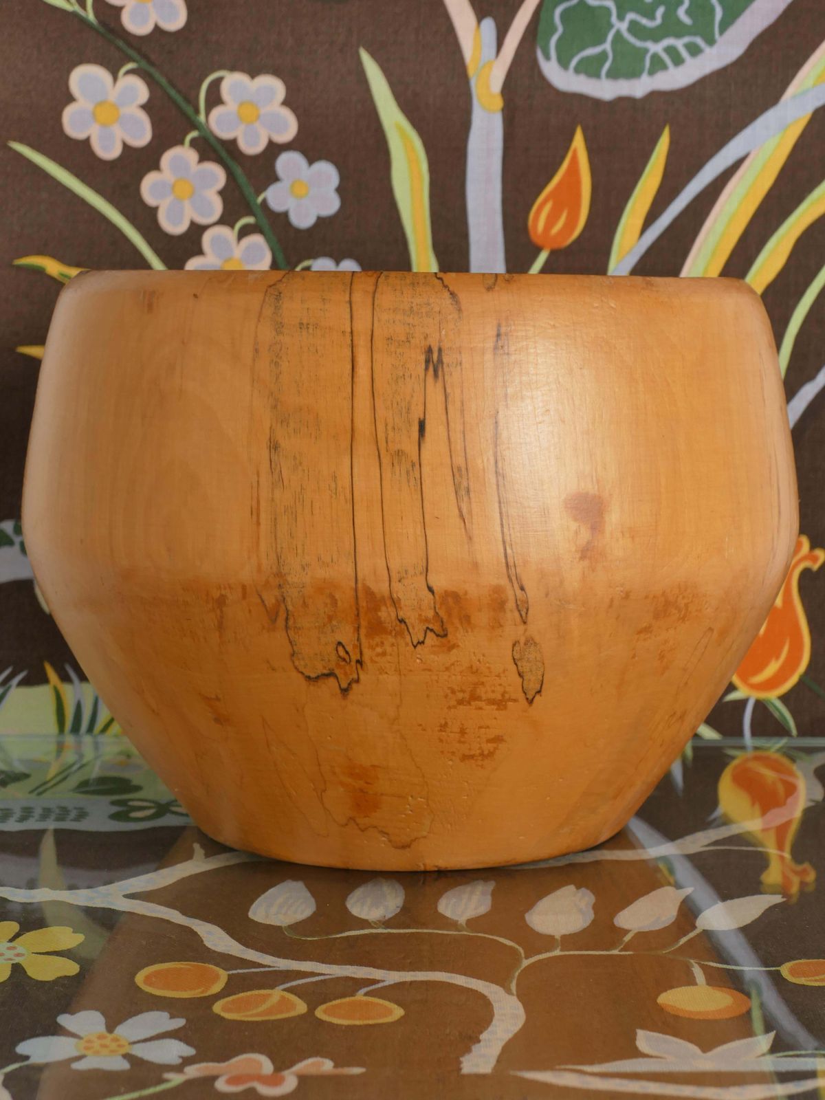 Mid Century Modern Hand Carved Wood Bowl, James Eriksson, Tasserud Sweden 1970s photo 141.0