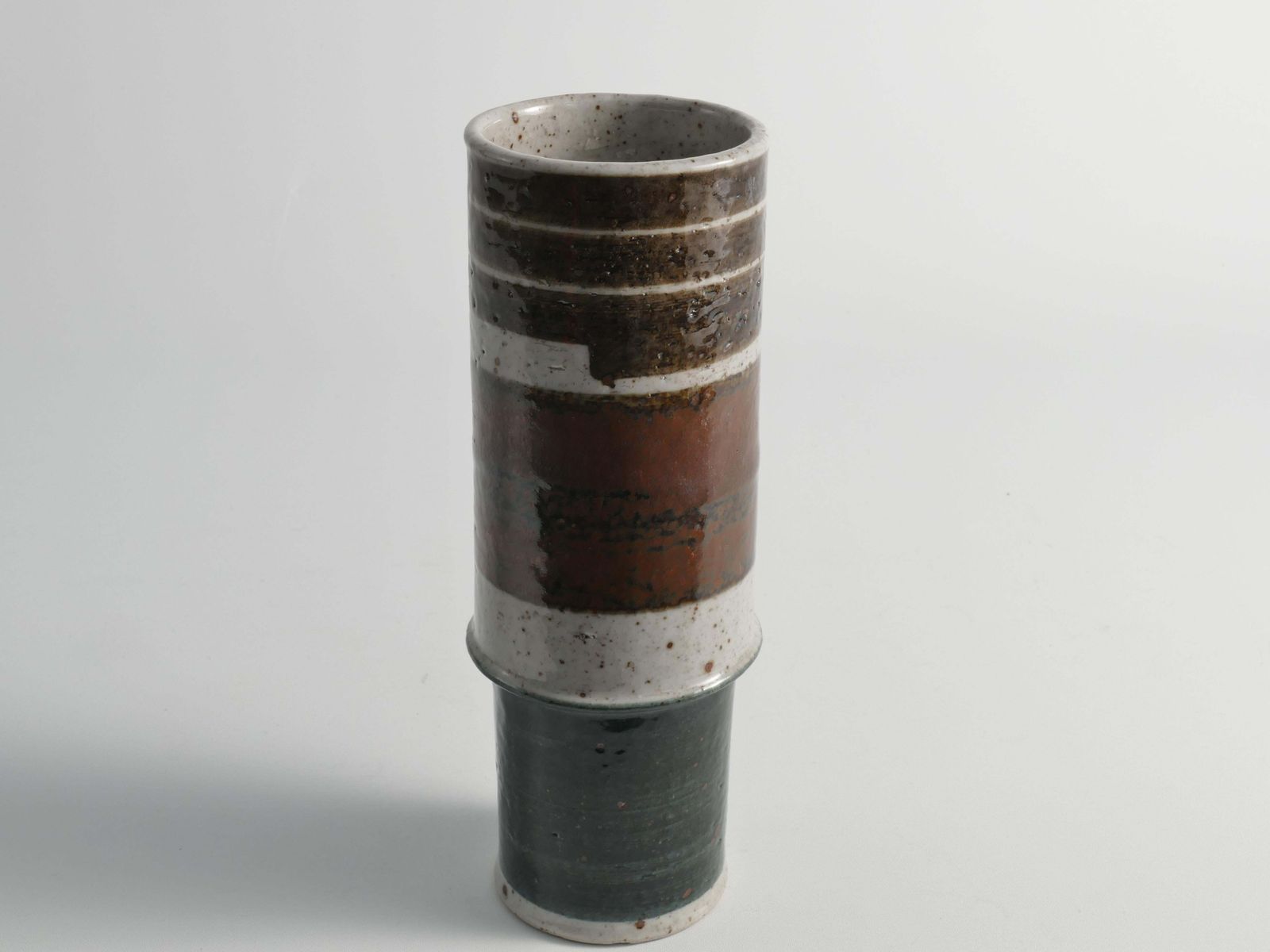 Scandinavian Modern Chamotte Stoneware Vase By Inger Persson For Rörstrand, 1960 photo furniture