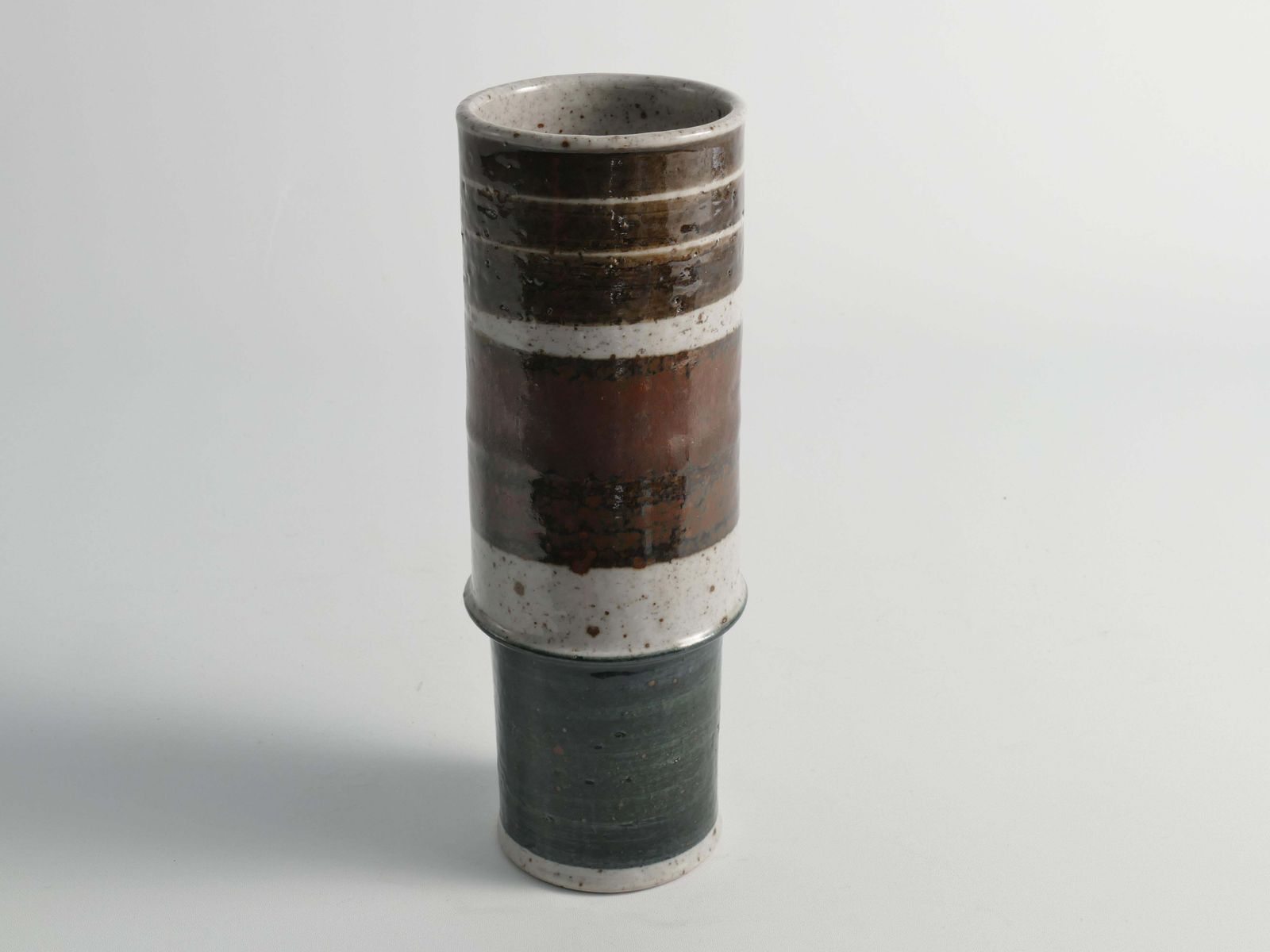 Scandinavian Modern Chamotte Stoneware Vase By Inger Persson For Rörstrand, 1960 photo Home Decor