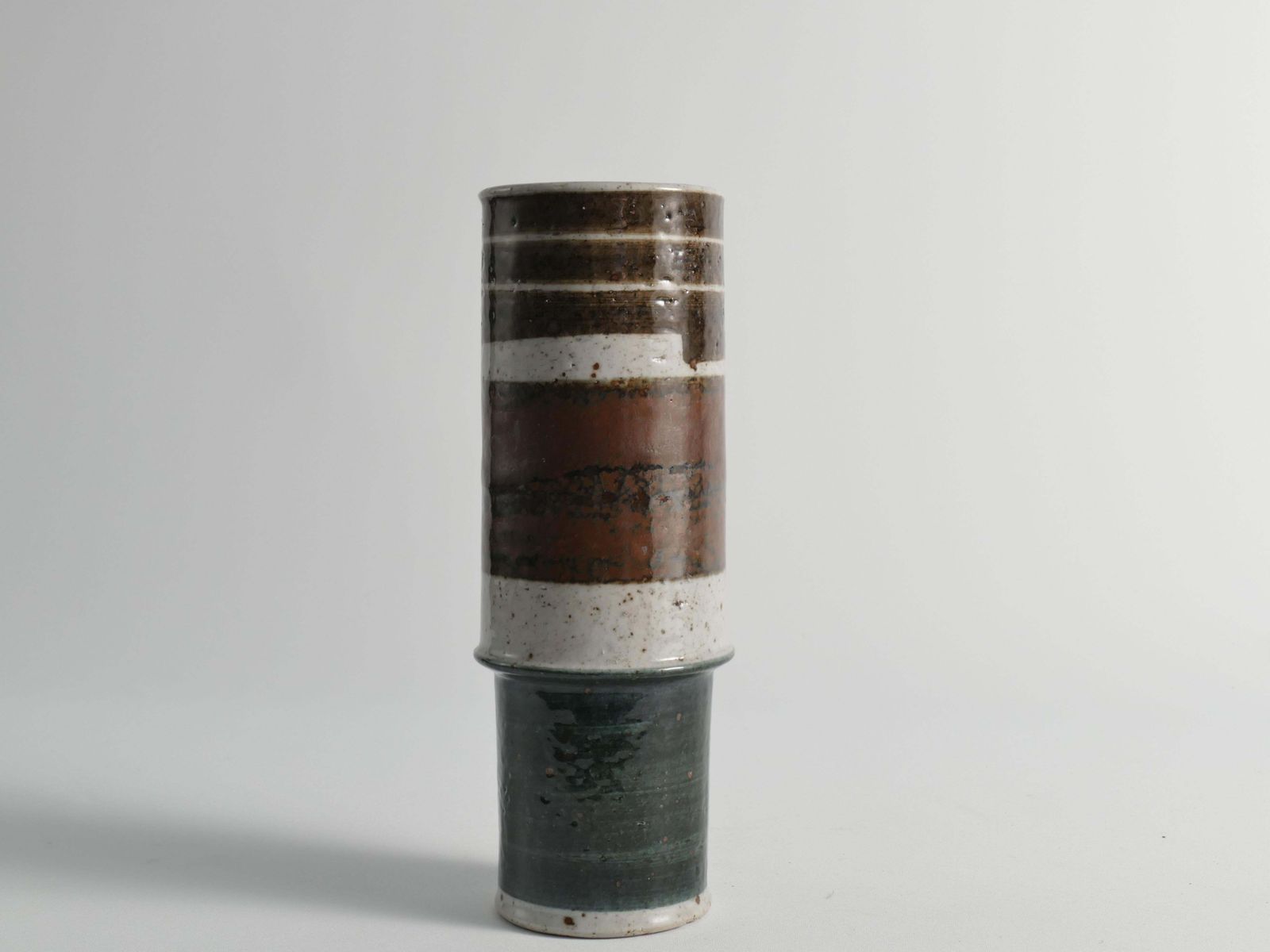 Scandinavian Modern Chamotte Stoneware Vase By Inger Persson For Rörstrand, 1960 photo buy