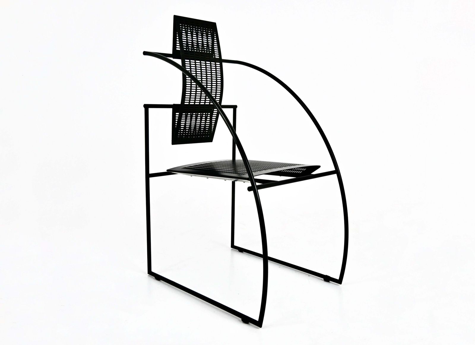 "Quinta" Dining Chairs By Mario Botta For Alias, 1980s, Set Of 8 photo vintage