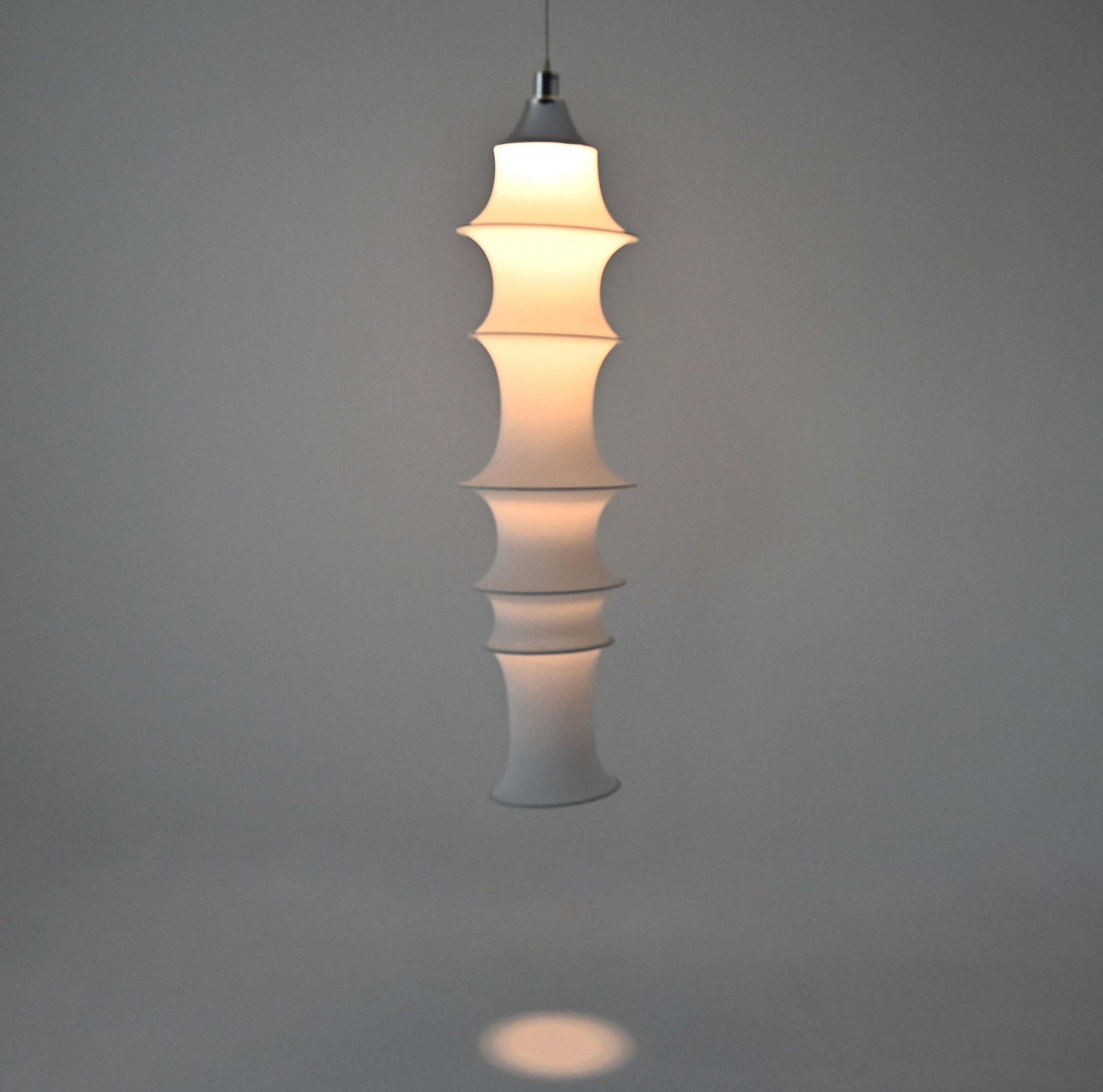 Falkland Pendant Lamp By Bruno Munari For Danese, 1960s photo Lighting