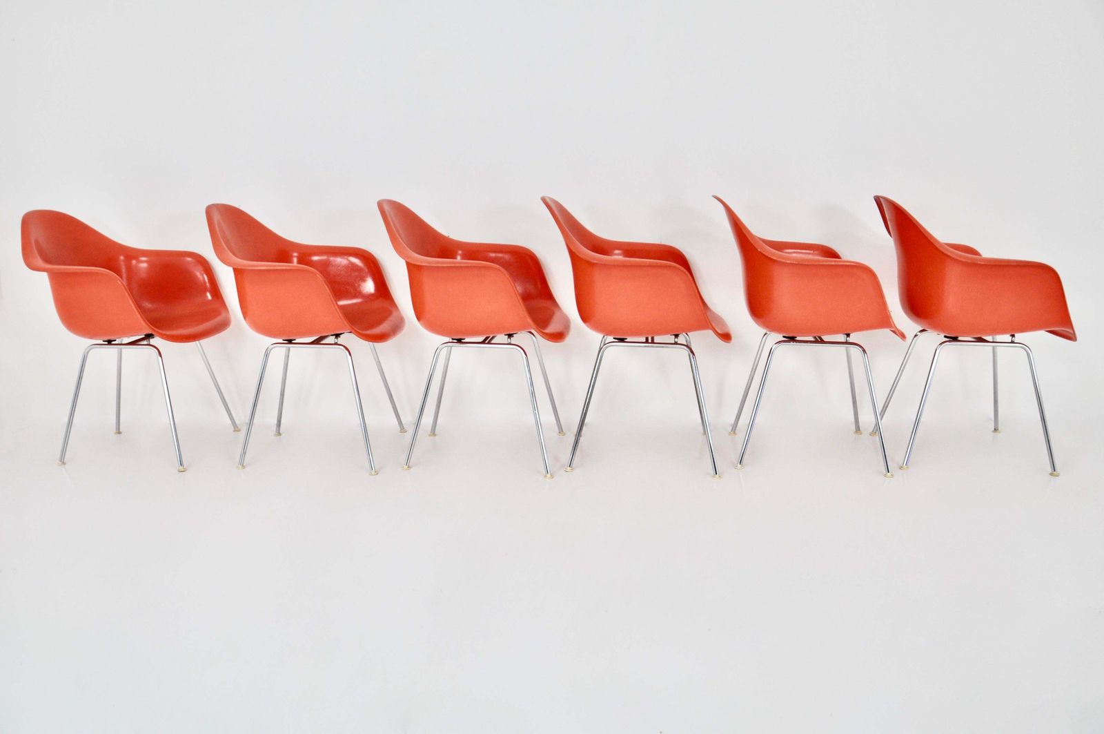 Armchairs By Charles & Ray Eames For Herman Miller, 1970s, Set Of 6 photo Furniture