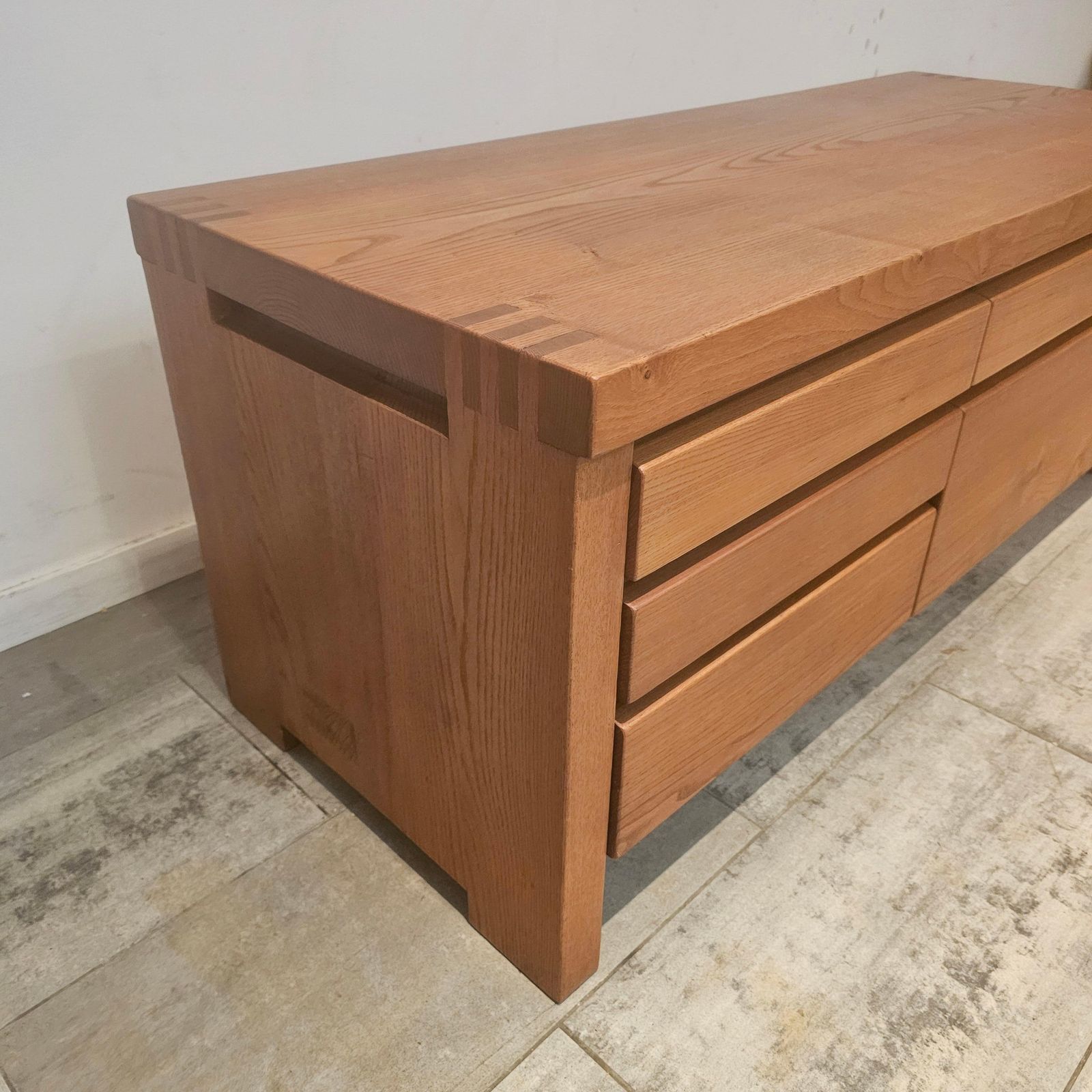 Pierre Chapo Drawer In Elm Model R14, Made In France photo vintage
