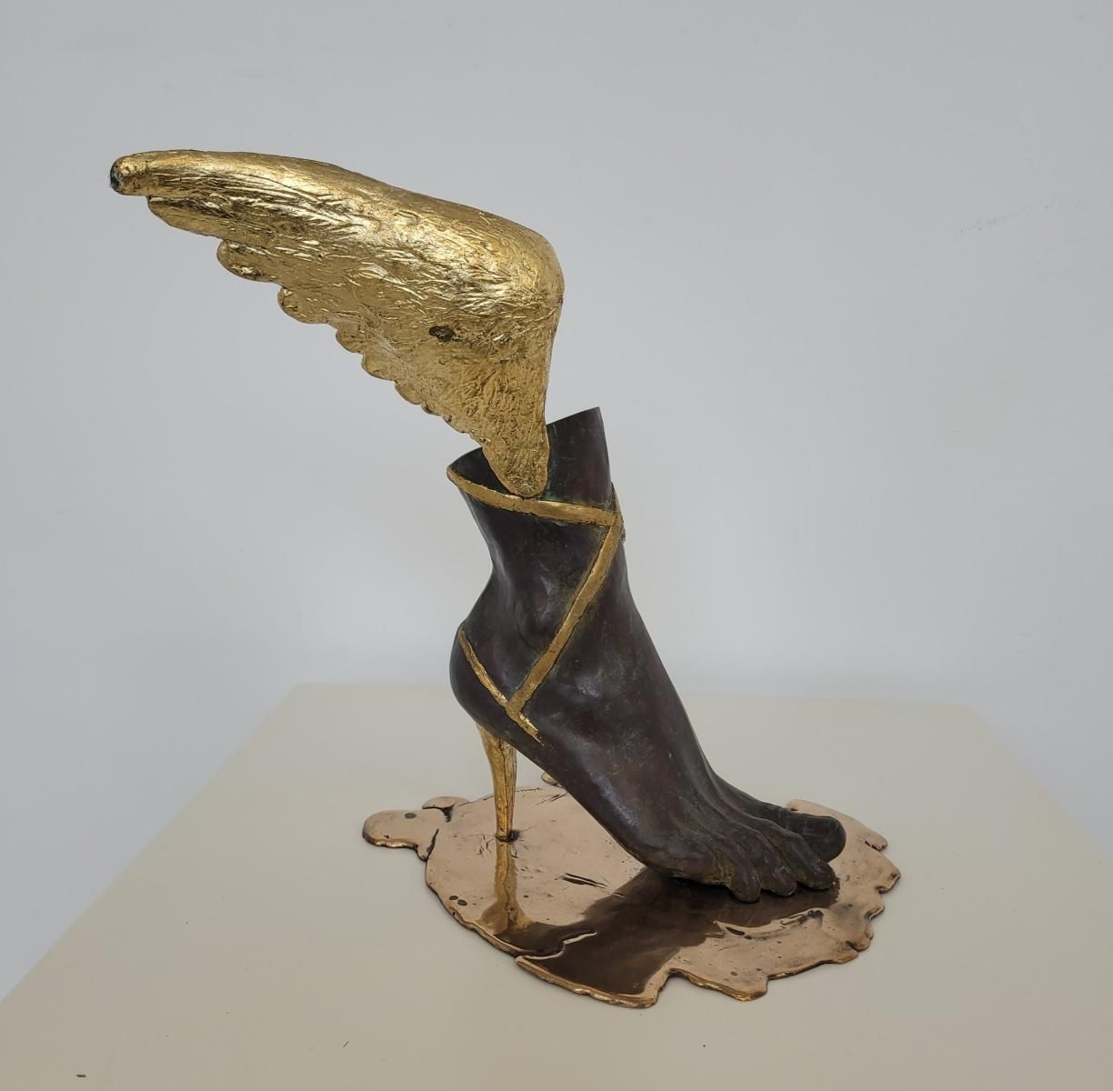 Antonio Giancaterinonike / High Heel. Contemporary Bronze Sculpture, Limited Edition, Italian Artistca. 2020