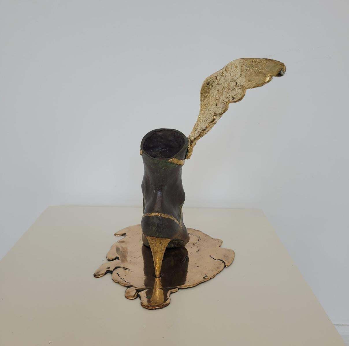 Antonio Giancaterinonike / High Heel. Contemporary Bronze Sculpture, Limited Edition, Italian Artistca. 2020 photo Art