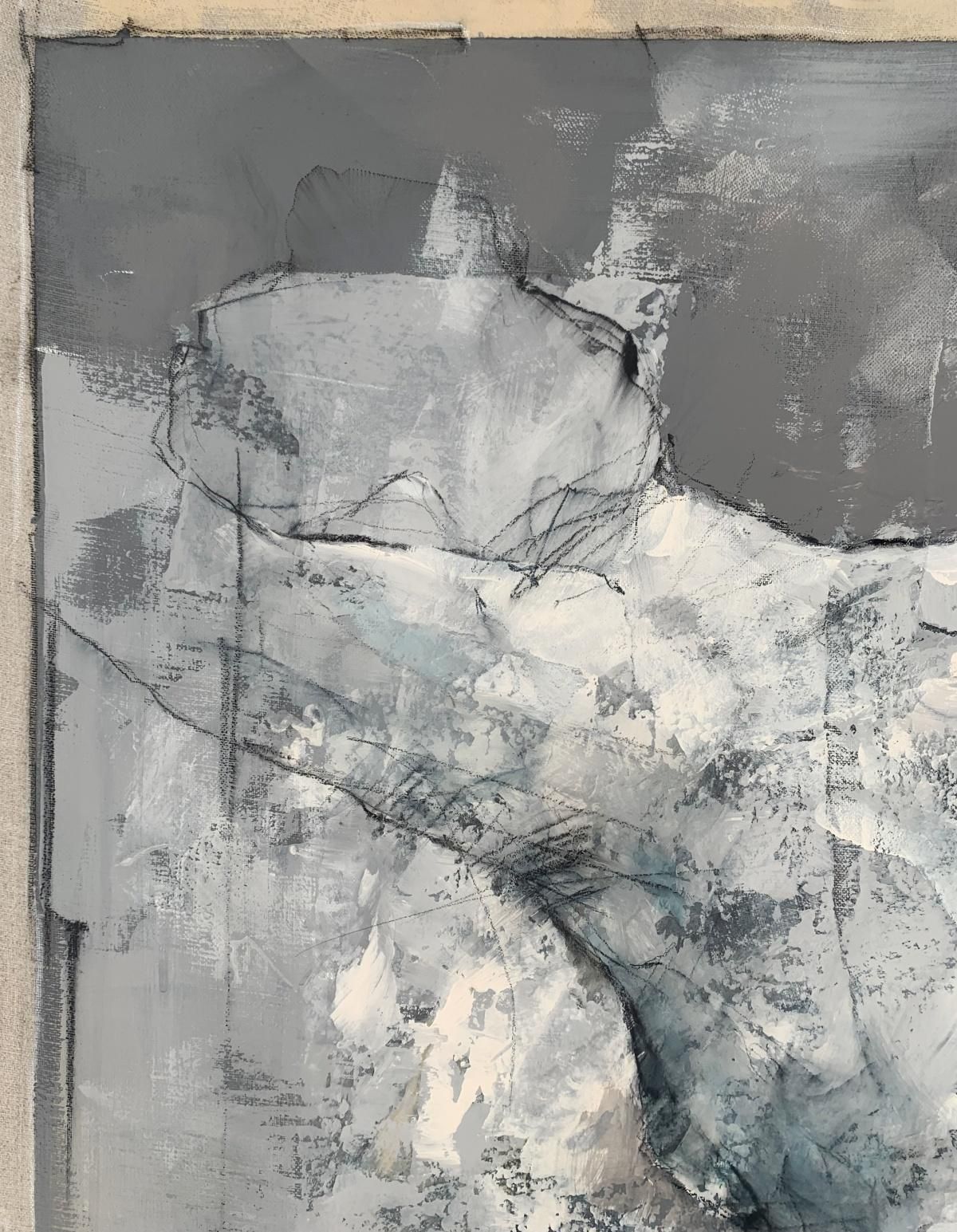 Michał Bajsarowicznude. Figurative And Abstract Acrylic Painting, Body, Polish Artist2025 photo vinterior