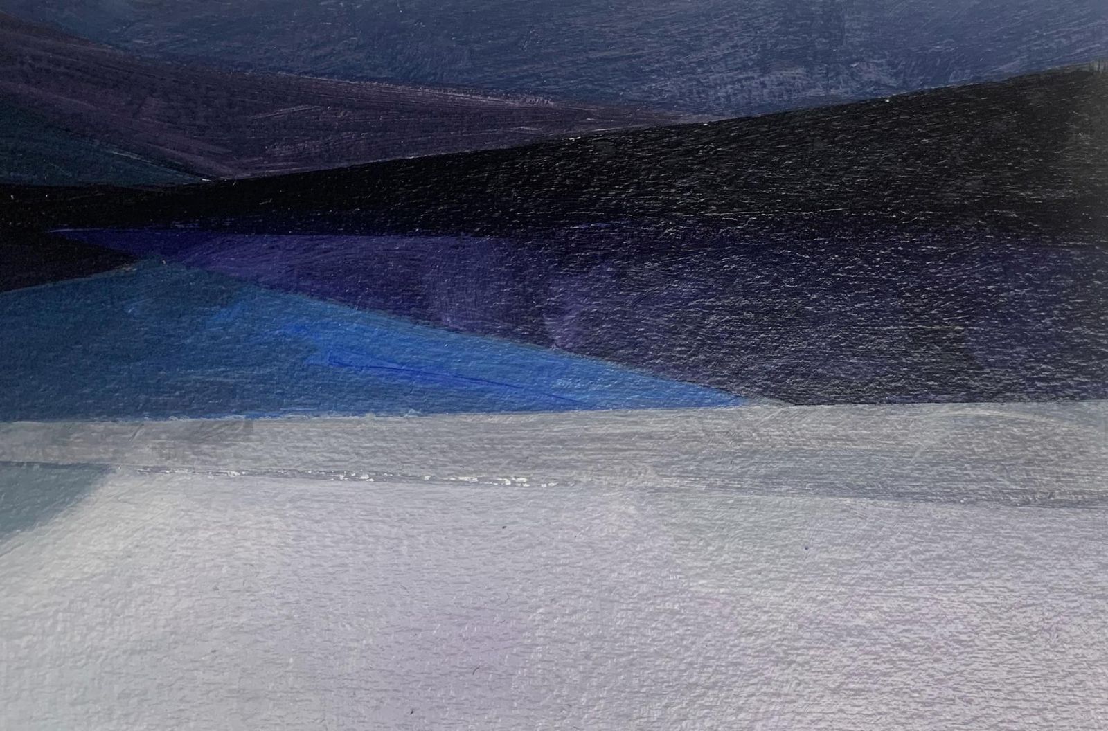 Sergiusz Powałkamorskie Oko. Abstract Landscape, Acrylic Painting, Tatra Mountains, Polish Art2023 photo Art