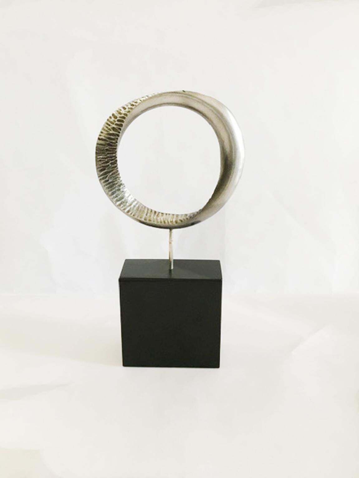 Italy Post Modern  Jiro Sugawara Aluminium Multiple Abstrac Sculpture photo 695.0