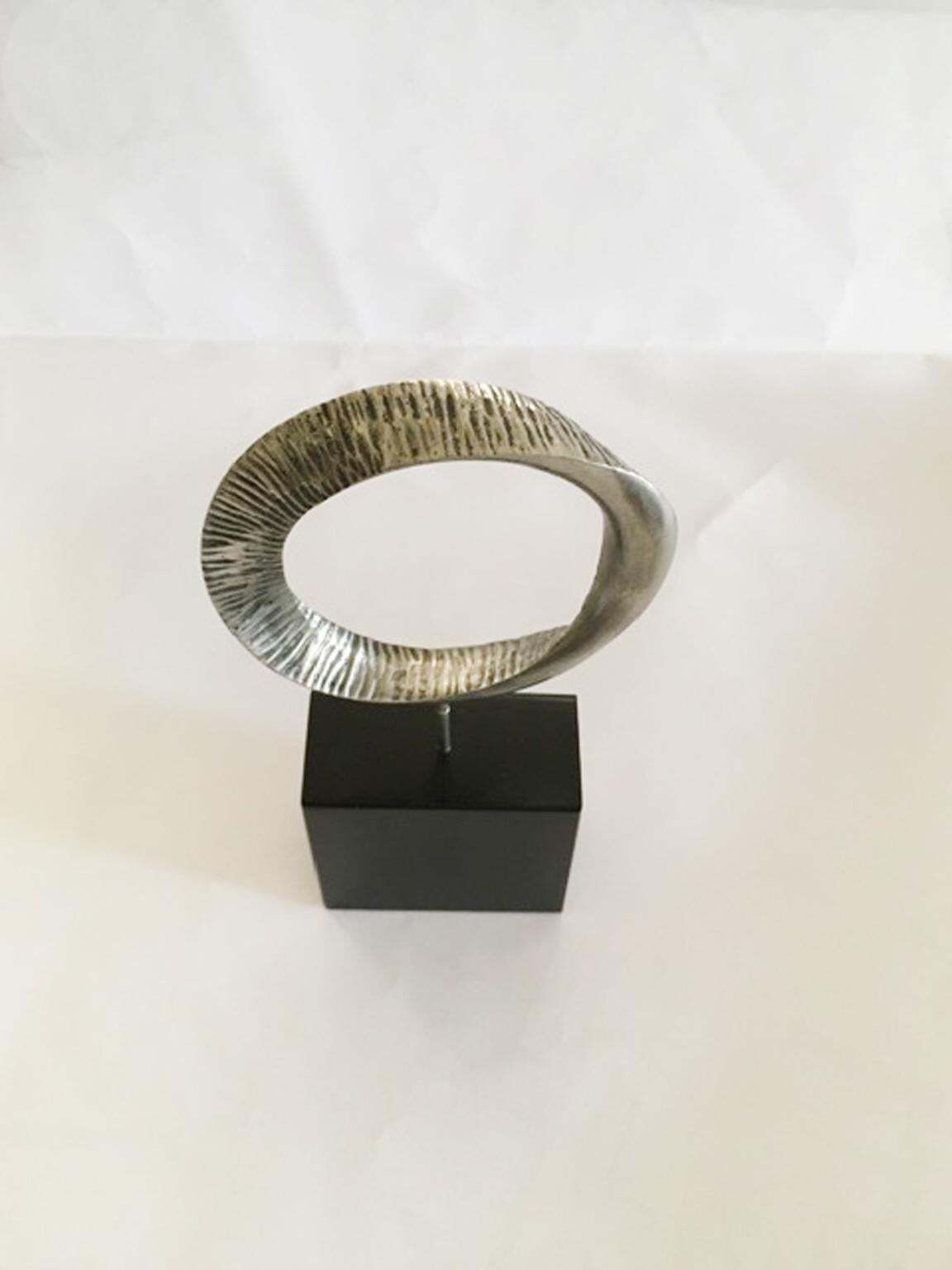 photo for sale Italy Post Modern  Jiro Sugawara Aluminium Multiple Abstrac Sculpture