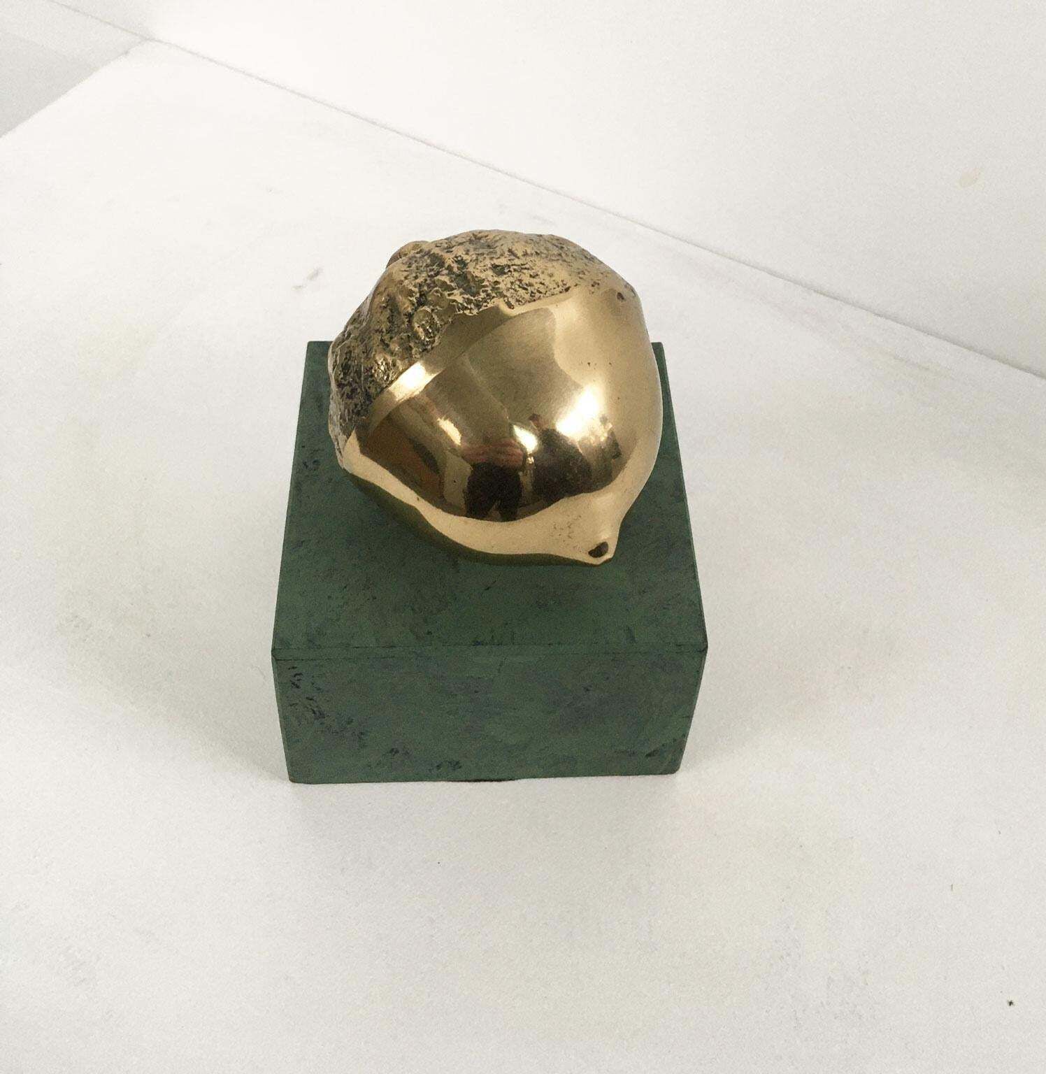 1986 Italy Bronze Sculpture Patrizia Guerresi Melograno Pomegranate photo for sale