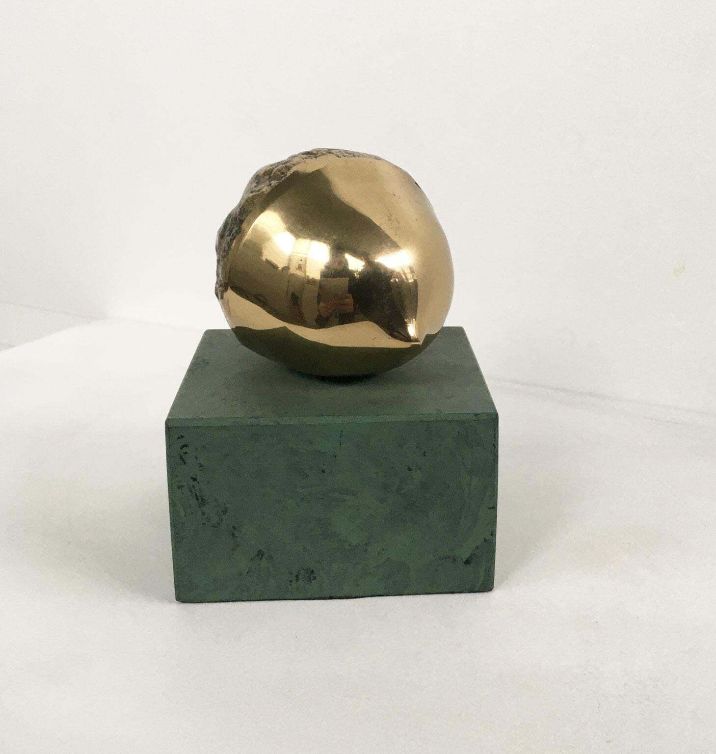 1986 Italy Bronze Sculpture Patrizia Guerresi Melograno Pomegranate photo Art
