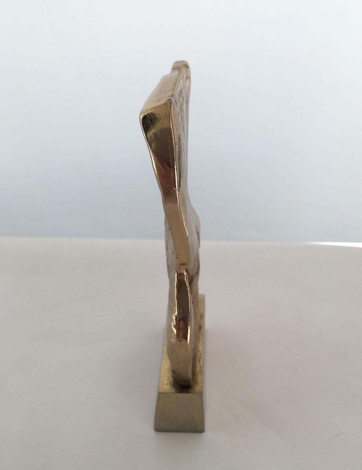 1980 Italy Post Modern Rodica Tanasescu Bronze Abstract Sculpture Insieme photo Art