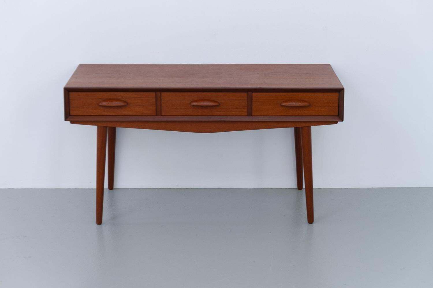 815.0 Danish Teak Sideboard With Three Drawers, 1960s. photo