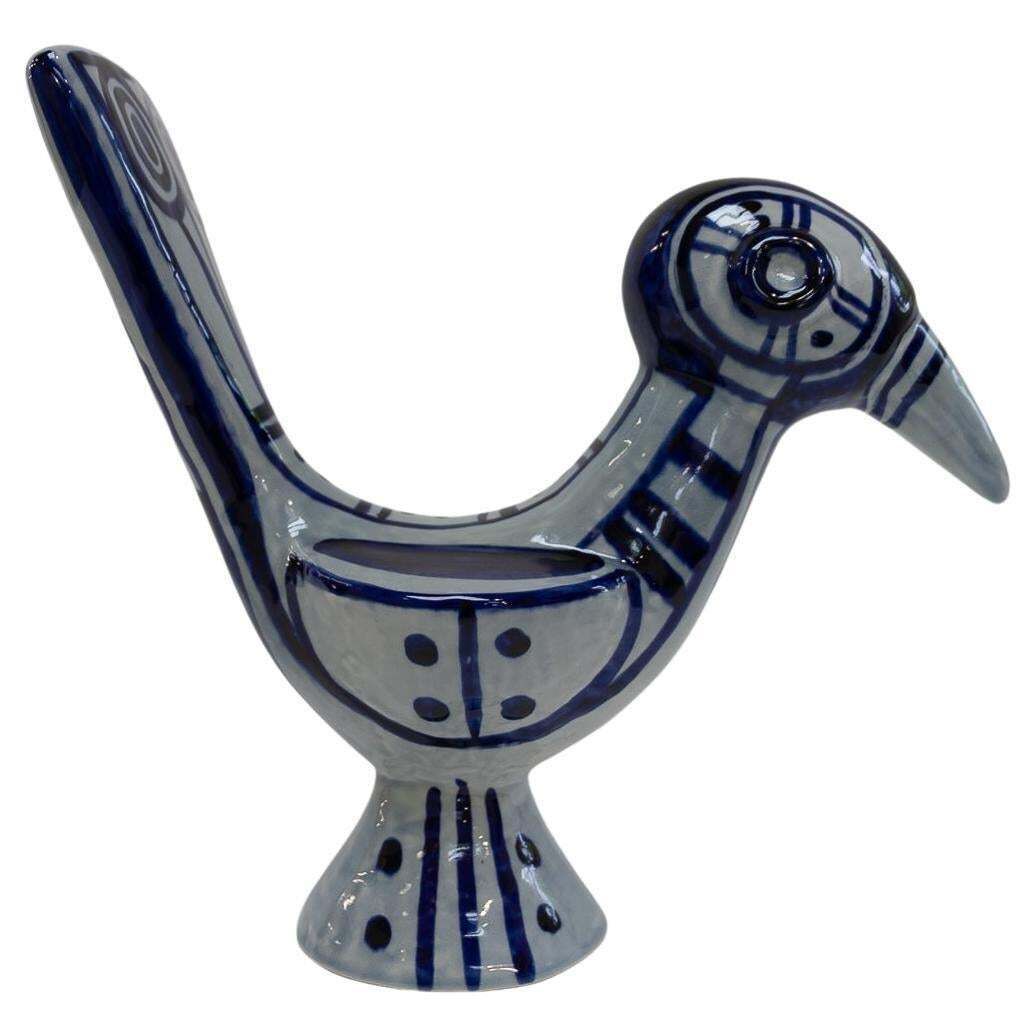 Søholm Ceramic Bird By Gerd Hiorth Petersen, 1960s.