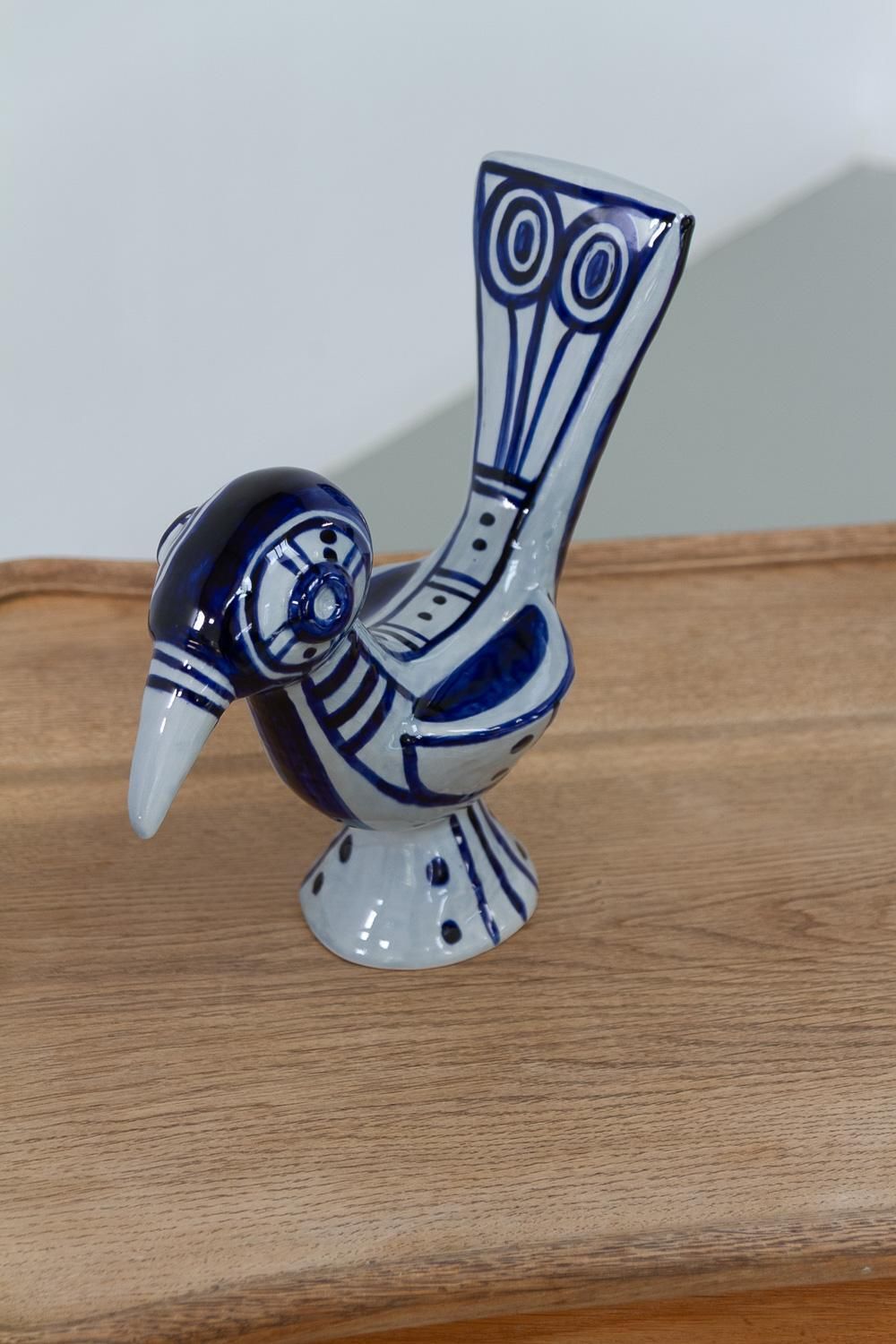 517.0 Søholm Ceramic Bird By Gerd Hiorth Petersen, 1960s. photo