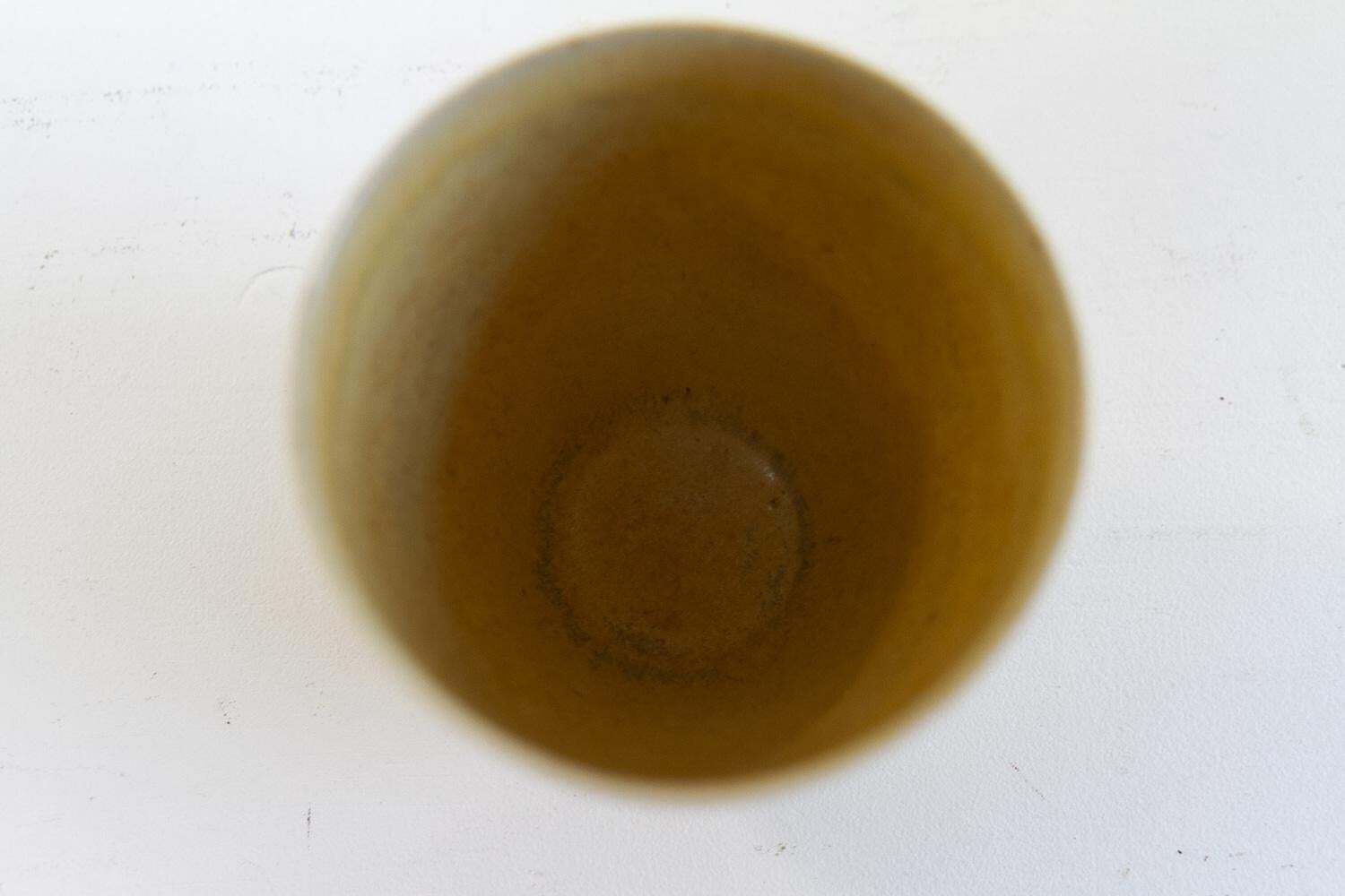 Danish Mid Century Yellow Stoneware Vase By Saxbo, 1960s. photo vinterior
