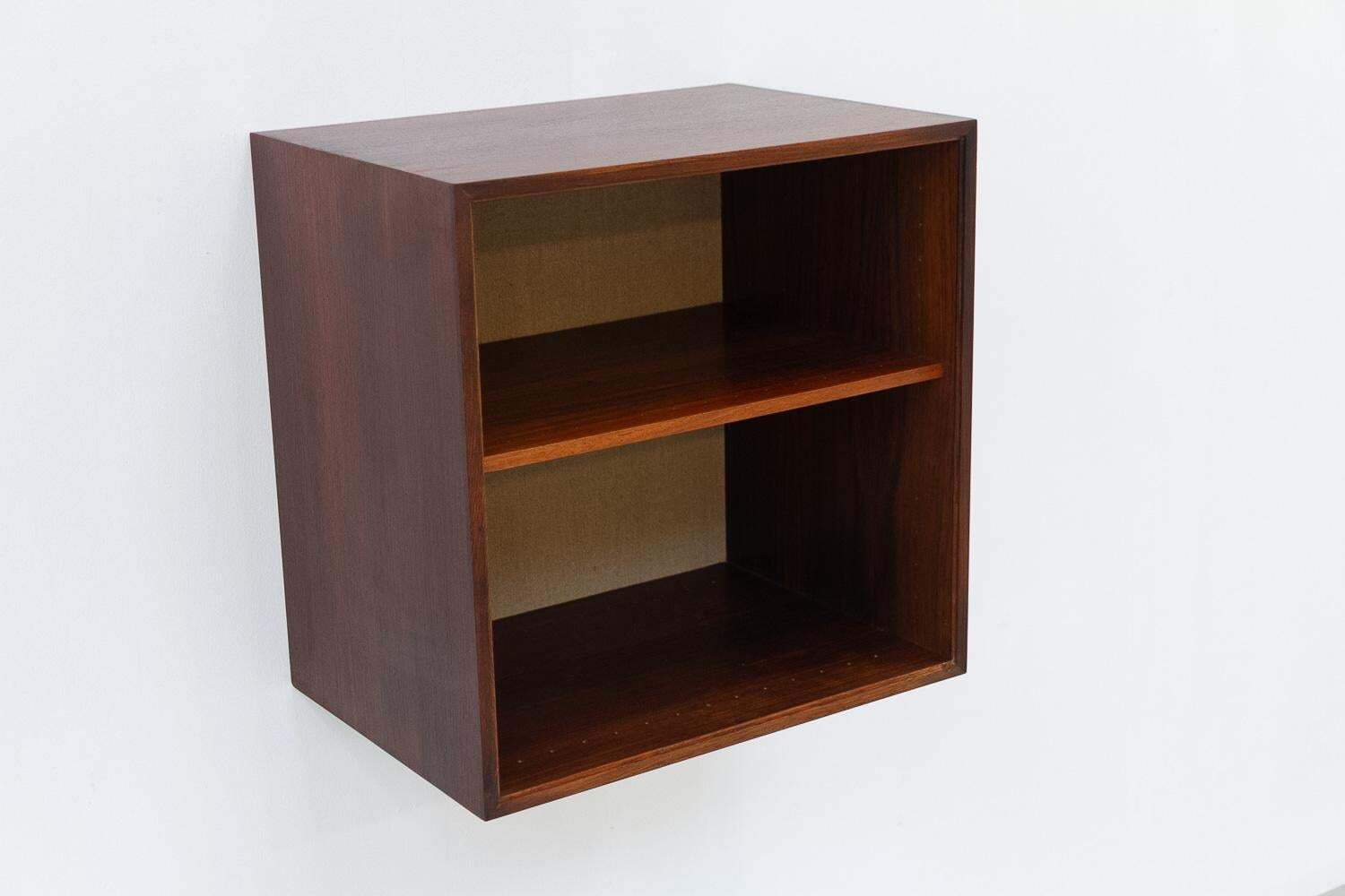 Danish Rosewood Floating Bookcase By Hg Furniture, 1960s. photo furniture