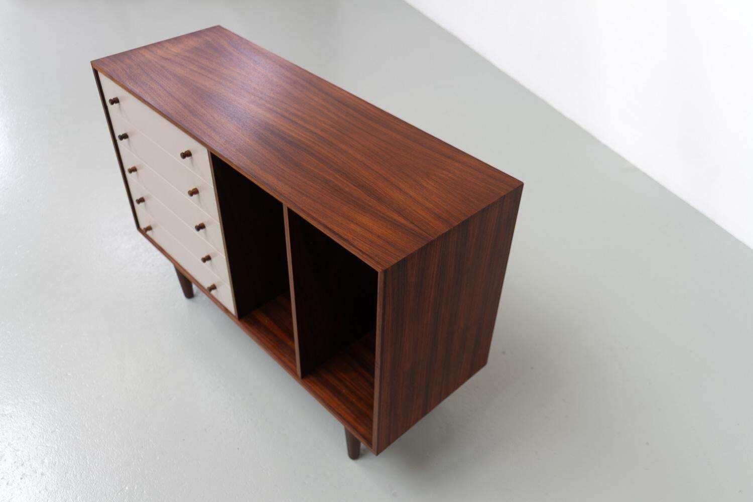 Danish Rosewood Sideboard With Drawers By Hg Furniture, 1960s. photo vinterior