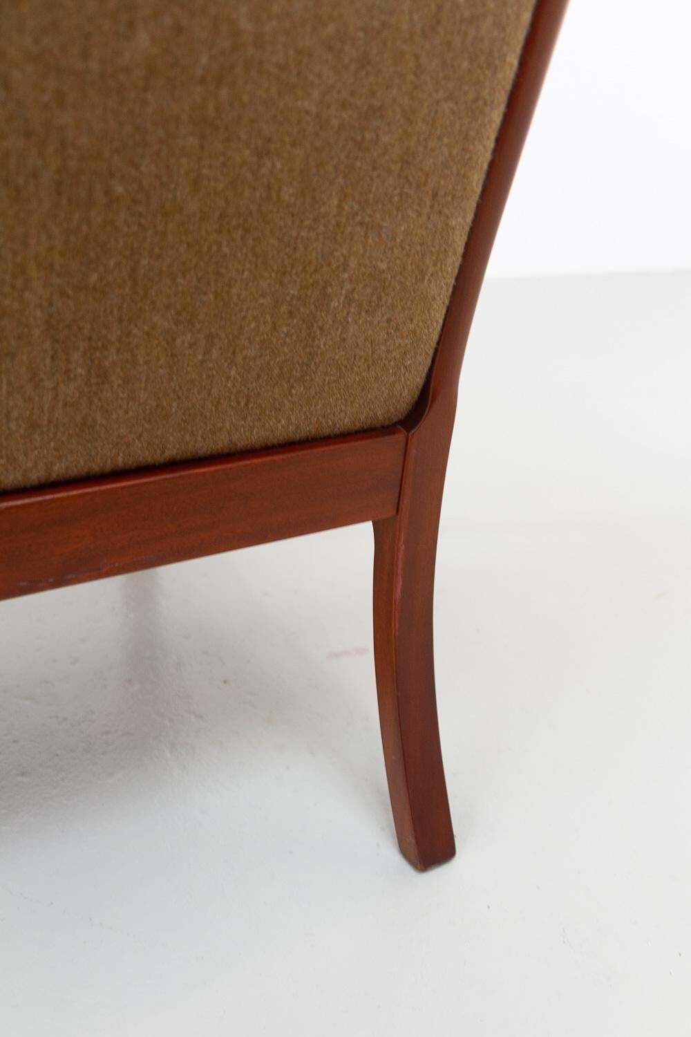 Danish 2 Seater Sofa By Ole Wanscher For Pj Møbler, 1960s. photo buy