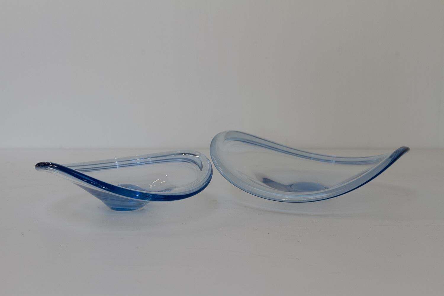 Danish Selandia Fruit Bowls By Per Lütken For Holmegaard, 1960s. Set Of 2. photo furniture