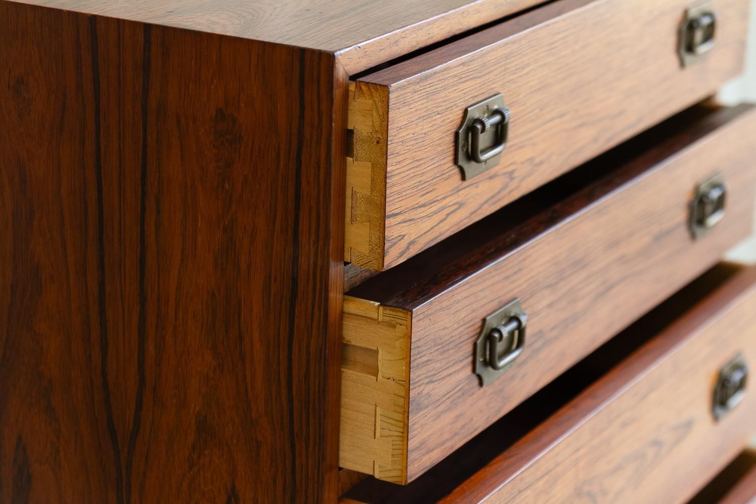 Danish Modern Rosewood Chest Of Drawers By Henning Korch, 1960s. photo 729.0