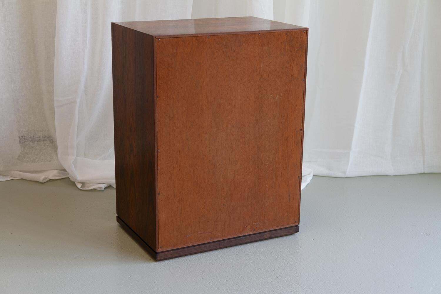 photo for sale Danish Modern Rosewood Chest Of Drawers By Henning Korch, 1960s.