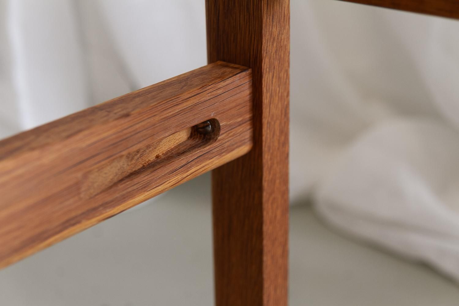 photo furniture Danish Modern Oak Planter, 1960s.