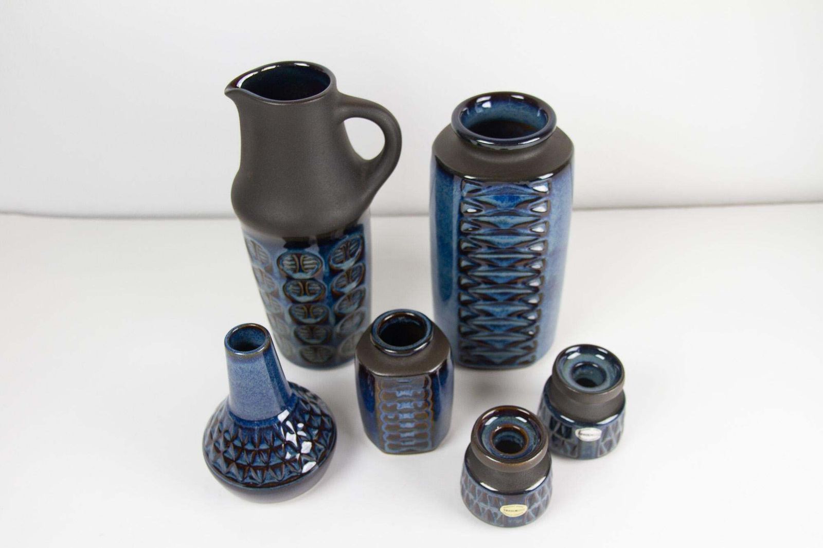 Danish Mid Century Modern Stoneware By Søholm 1960s, Set Of 6 photo furniture