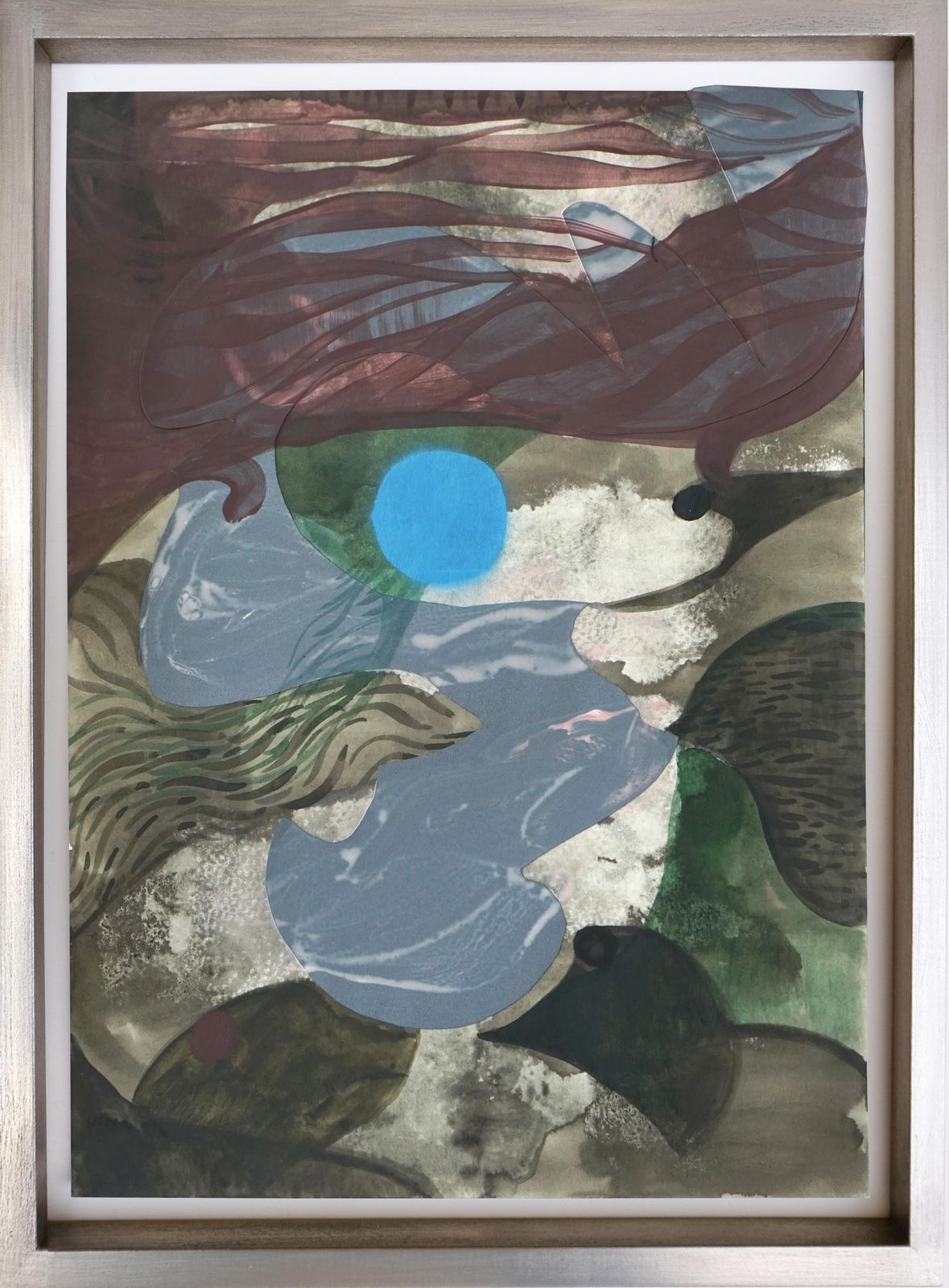 "The Past Floated Above My Head" 2019 20 Tempera & Acrylic On Paper By A. Roma photo furniture