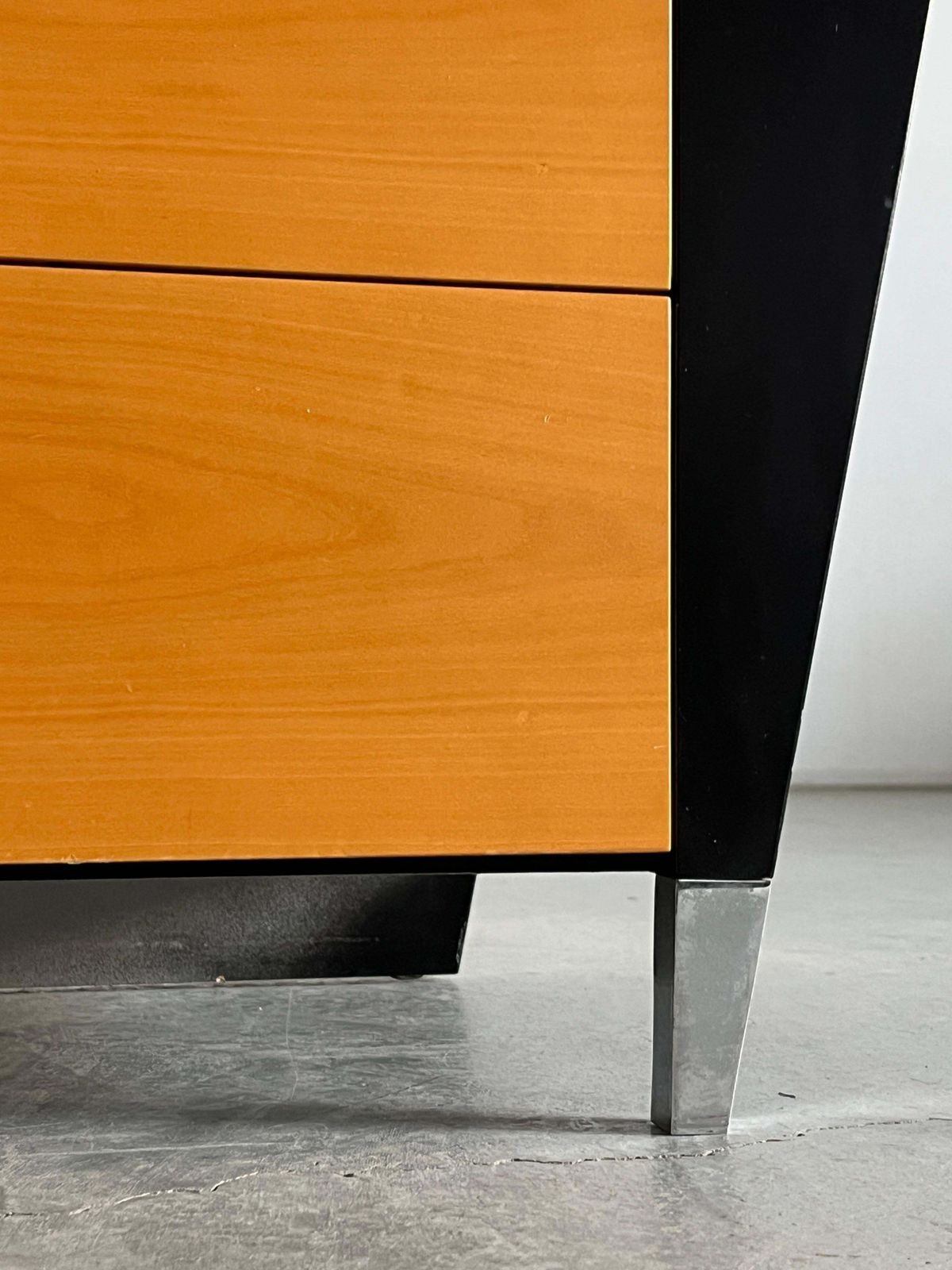 photo furniture Vintage Postmodern Memphis Design Chest Of Drawers In Beechwood By Schönbuch