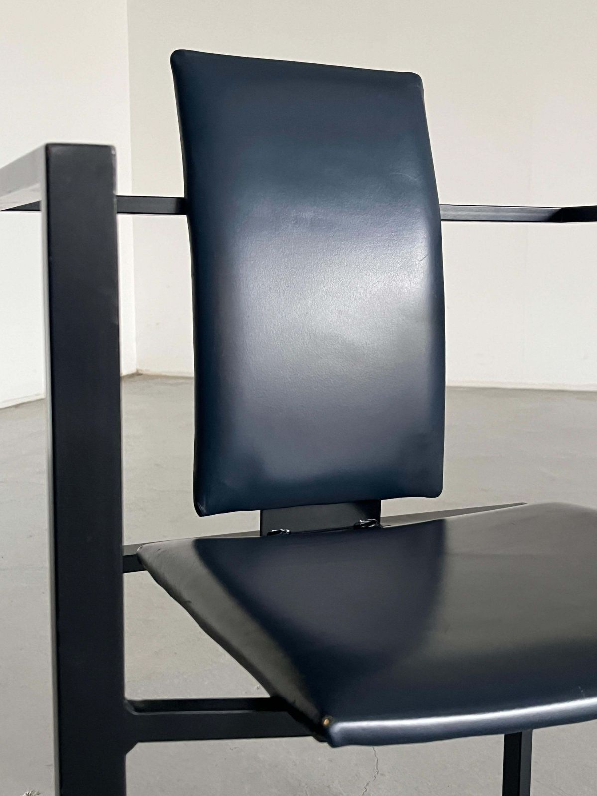 Memphis Design Postmodern Geometrical Chair By Karl Friedrich Förster, 1980s photo buy