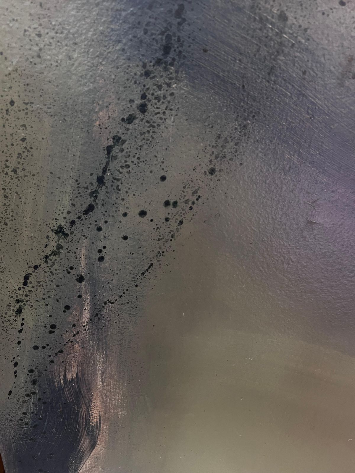 Jan Maïhuge French Contemporary Expressionist Signed Painting Atmospheric Greys2002 photo 1938.0