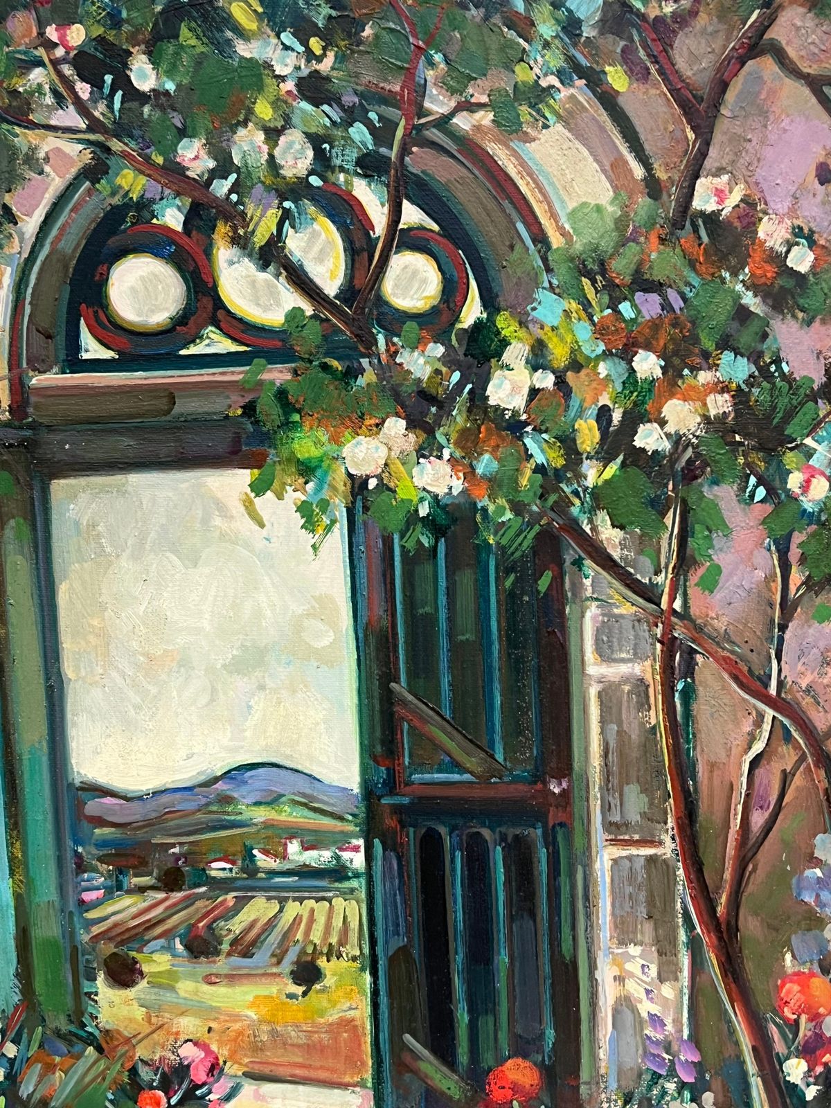 Max Toutaingreen Garden Gate Leading To The Valley French Post Impressionist Painting photo Art