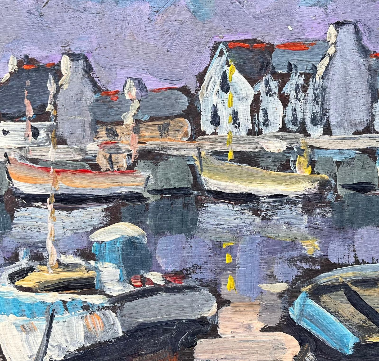 Fanch Lelle Port De Lannion Fishing Boats Moored In Brittany Harbour Fanch Lel 20002000 photo buy