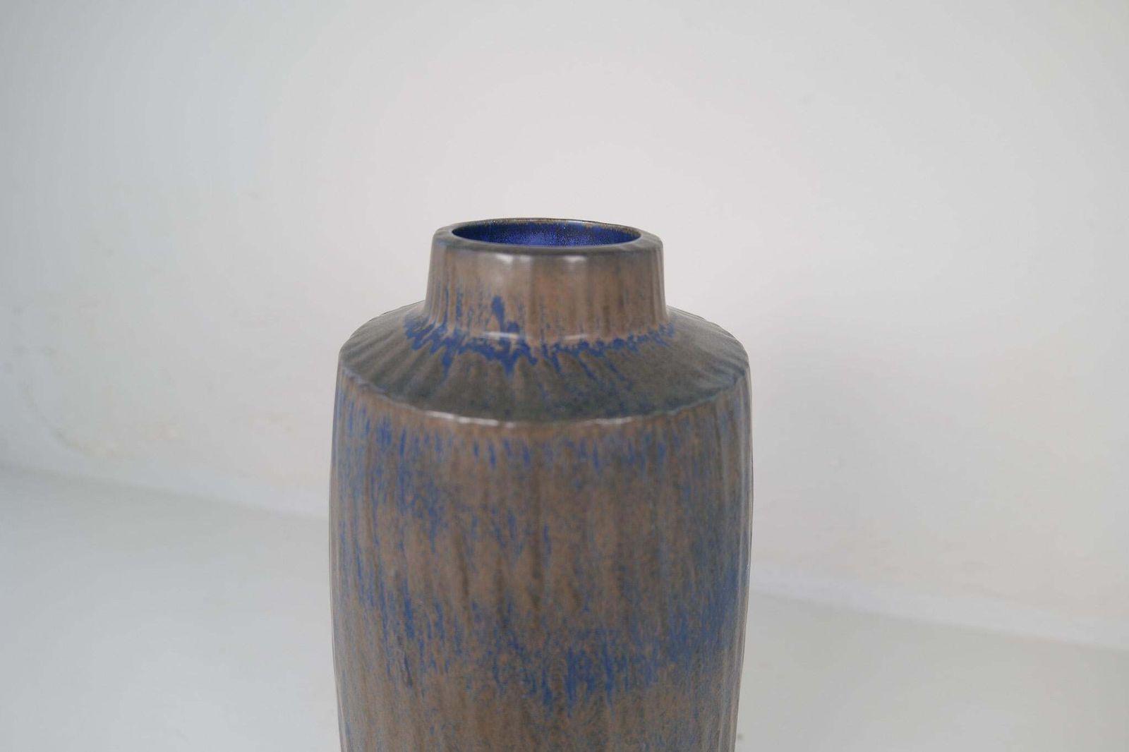 photo furniture Midcentury Modern Large Ceramic Vase Rubus Gunnar Nylund Rörstrand, Sweden