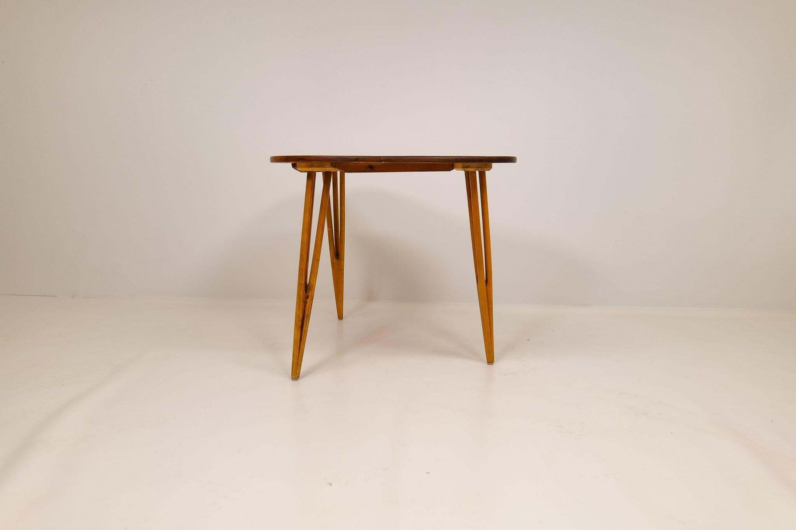 Swedish Modern Unique Coffee Table By Bo Fjaestad, Sweden, 1950s photo furniture