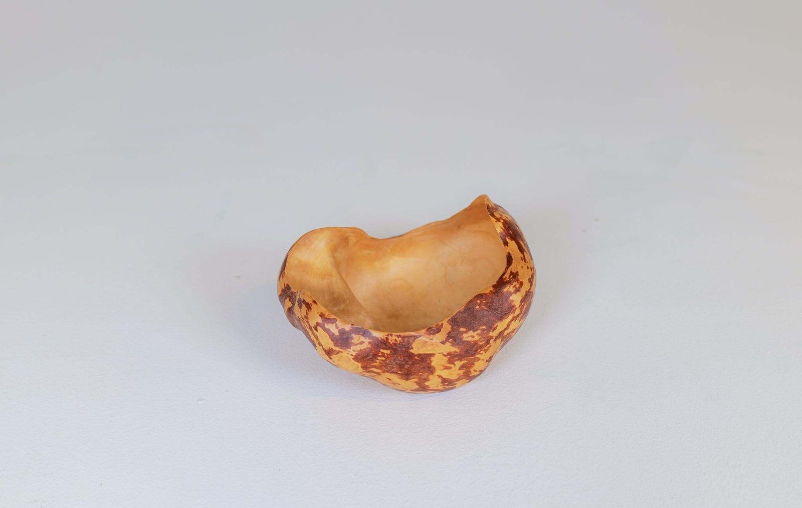 Set Of 3 Swedishs Folk Art Organic Burl Bowls, Circa 1960 1970s photo vintage