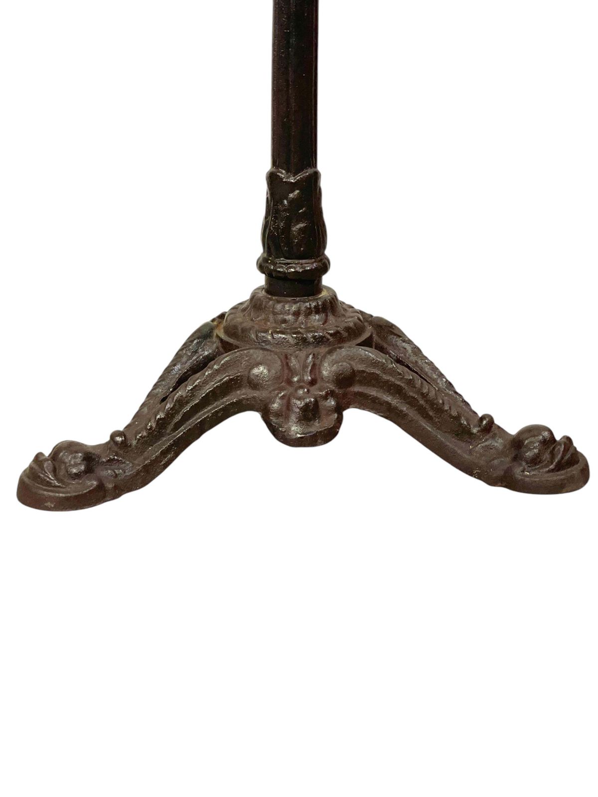 19th Century French Marble Top And Cast Iron Bistro Table photo buy