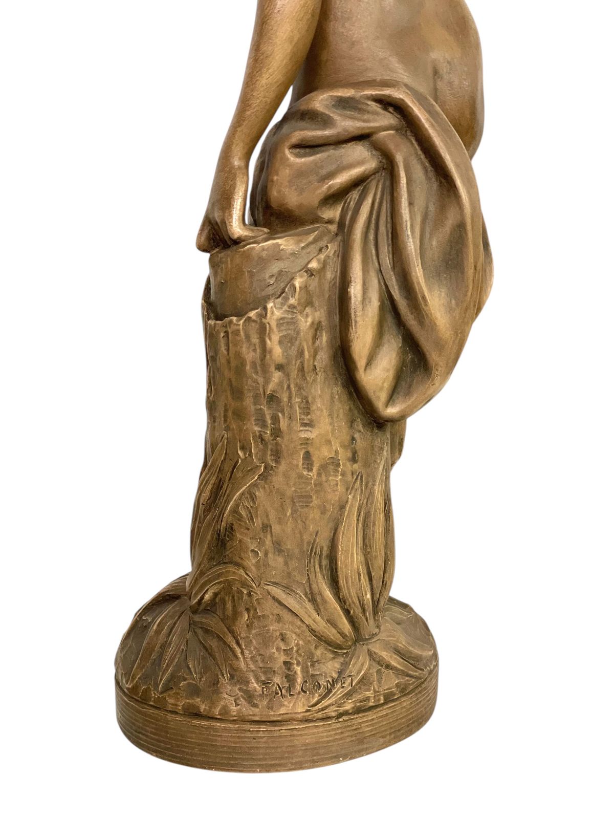 photo for sale Terracotta Sculpture « La Baigneuse »  After Falconet 19th Century