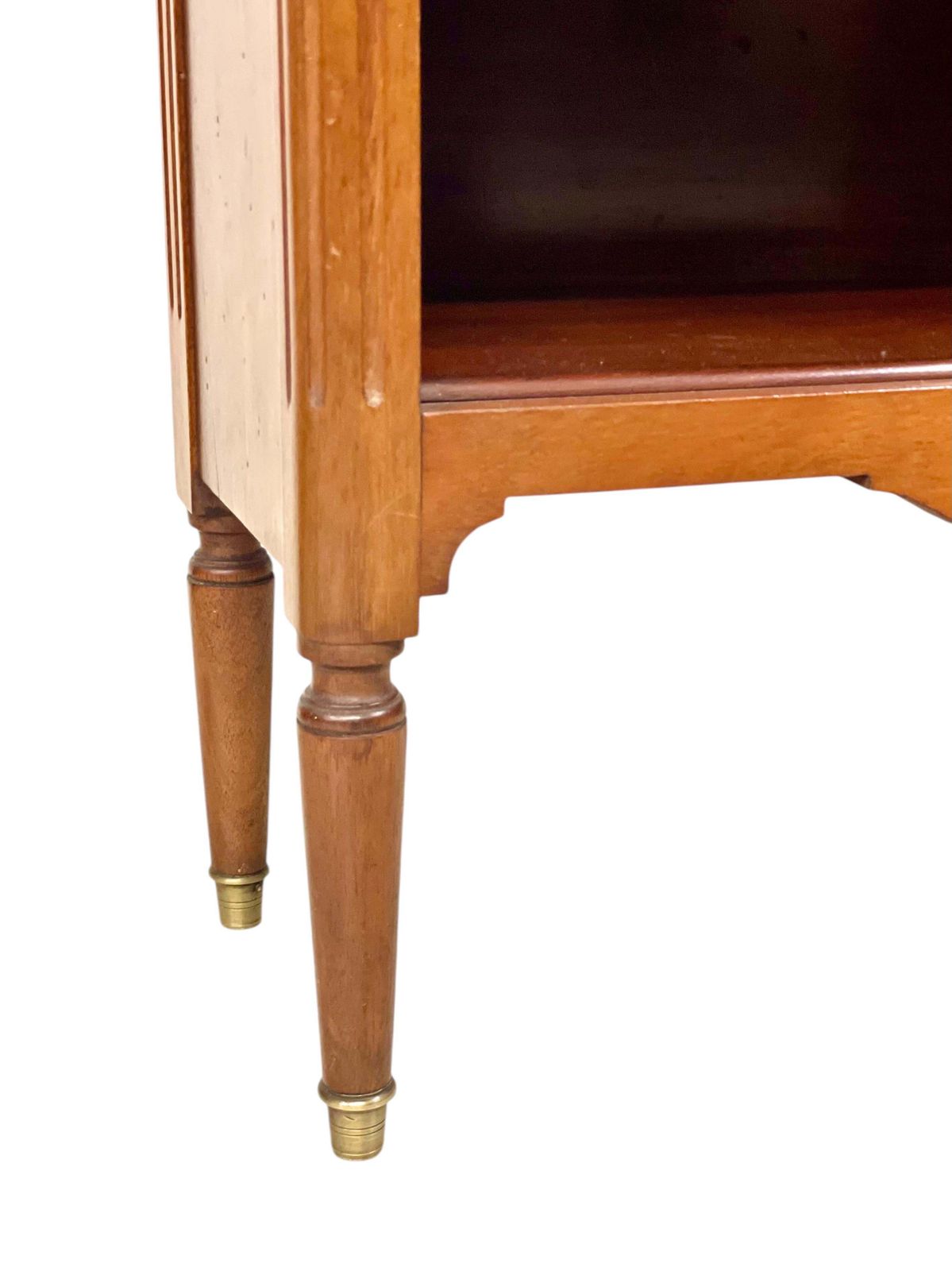 photo vinterior 19th Century Walnut Bibus Or Book Case With Marble Top