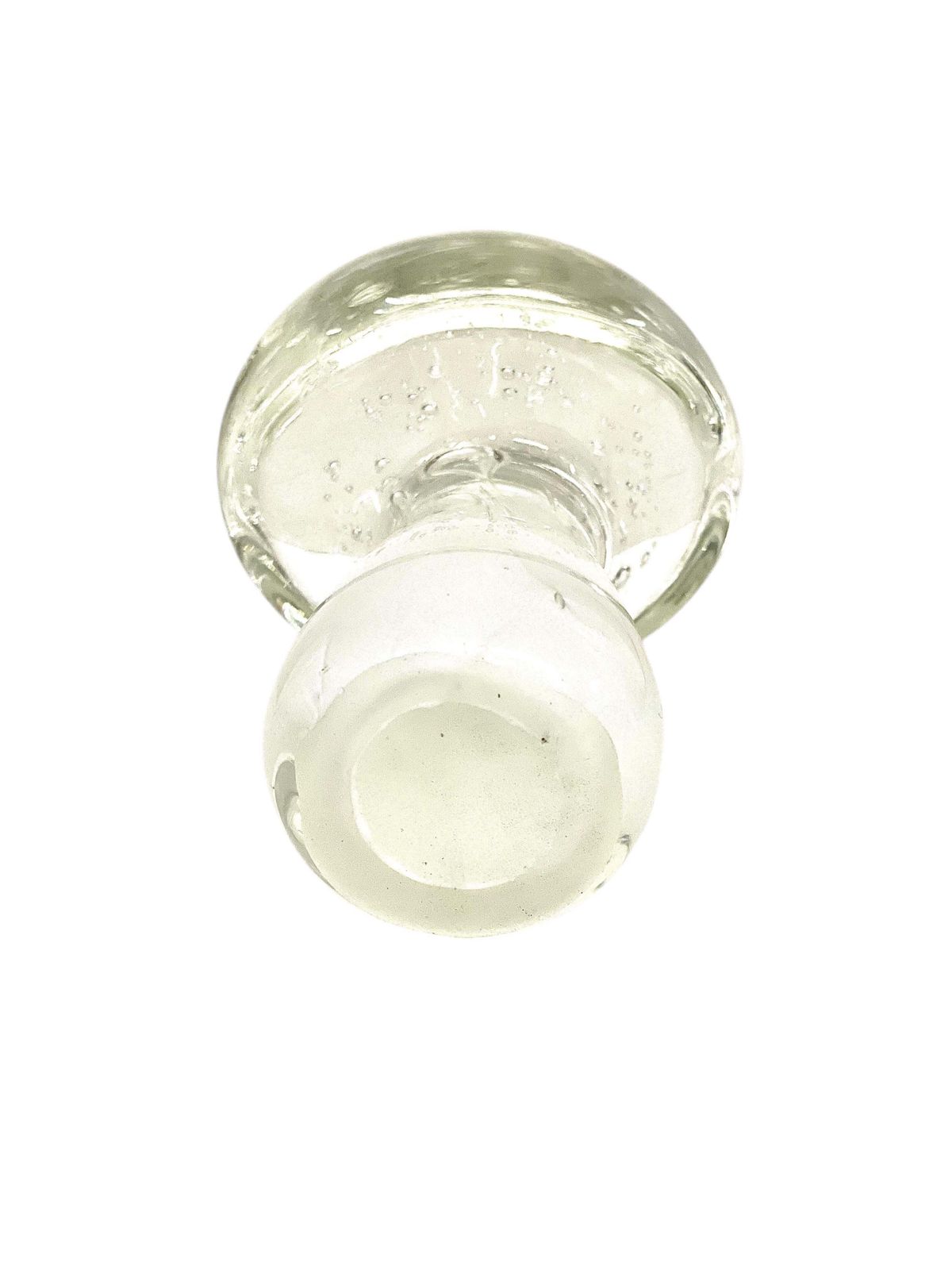 Home Decor 20th Century Murano Blown Glass Paperweight Mushroom photo