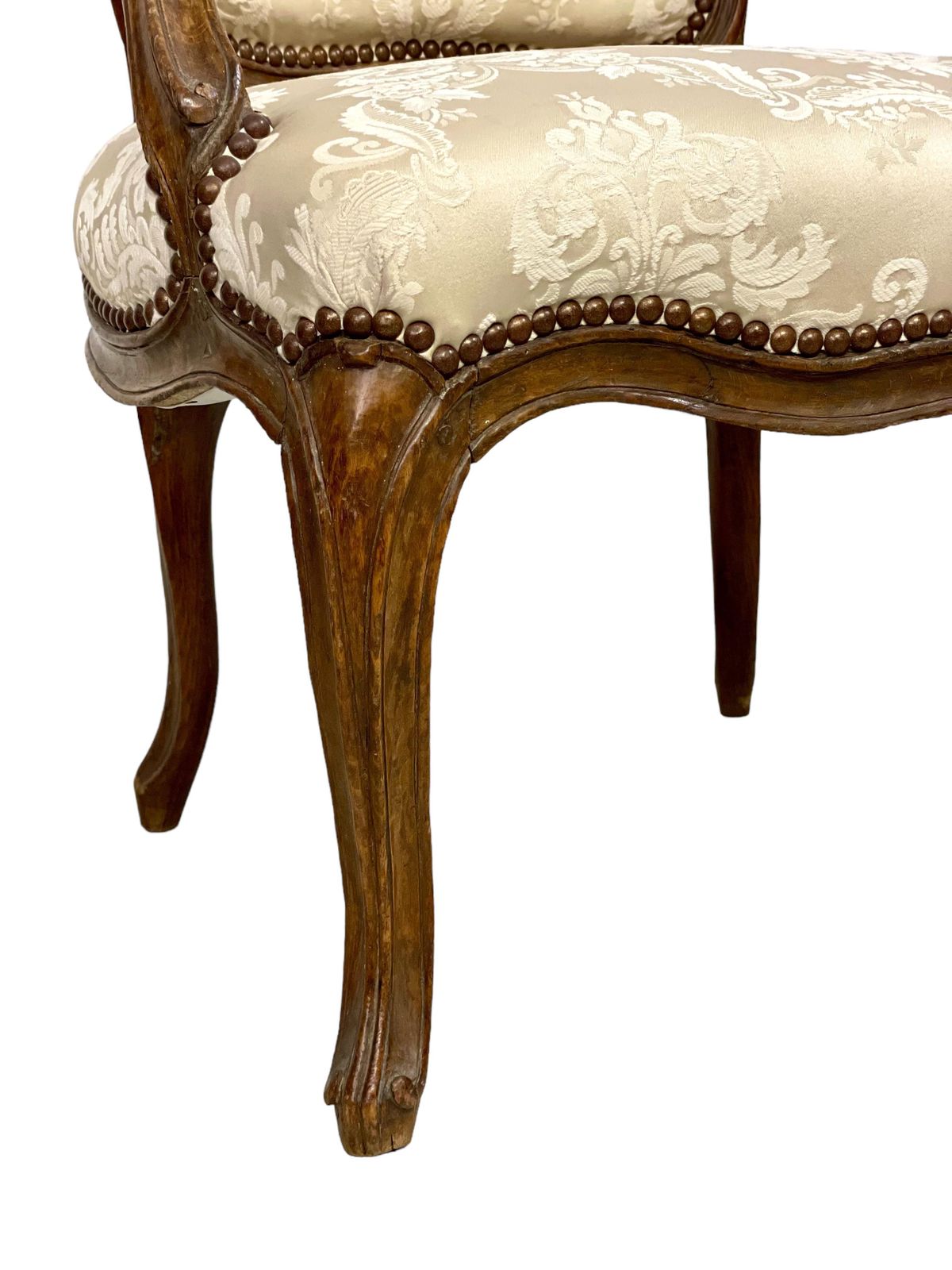 18th Century Louis XV Period Fauteuil By Mathieu Bauve photo furniture
