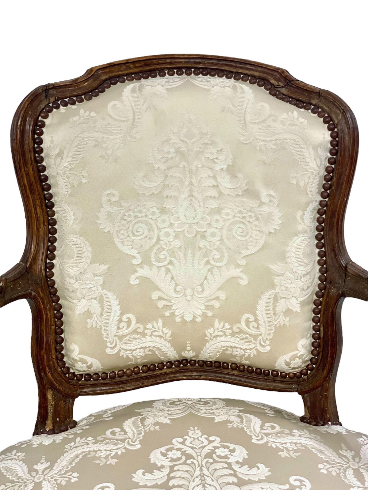 18th Century Louis XV Period Fauteuil By Mathieu Bauve photo Furniture