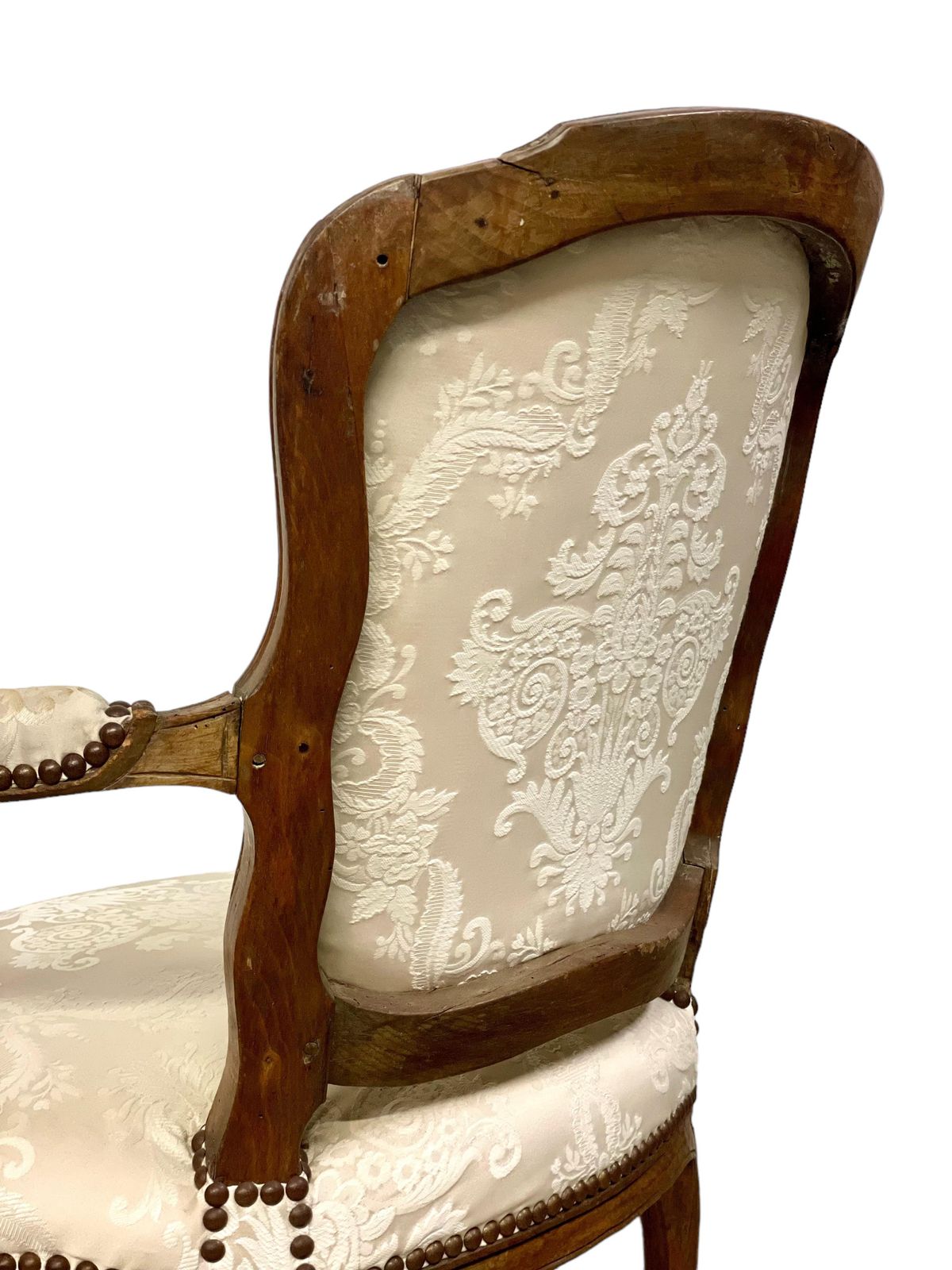 photo for sale 18th Century Louis XV Period Fauteuil By Mathieu Bauve