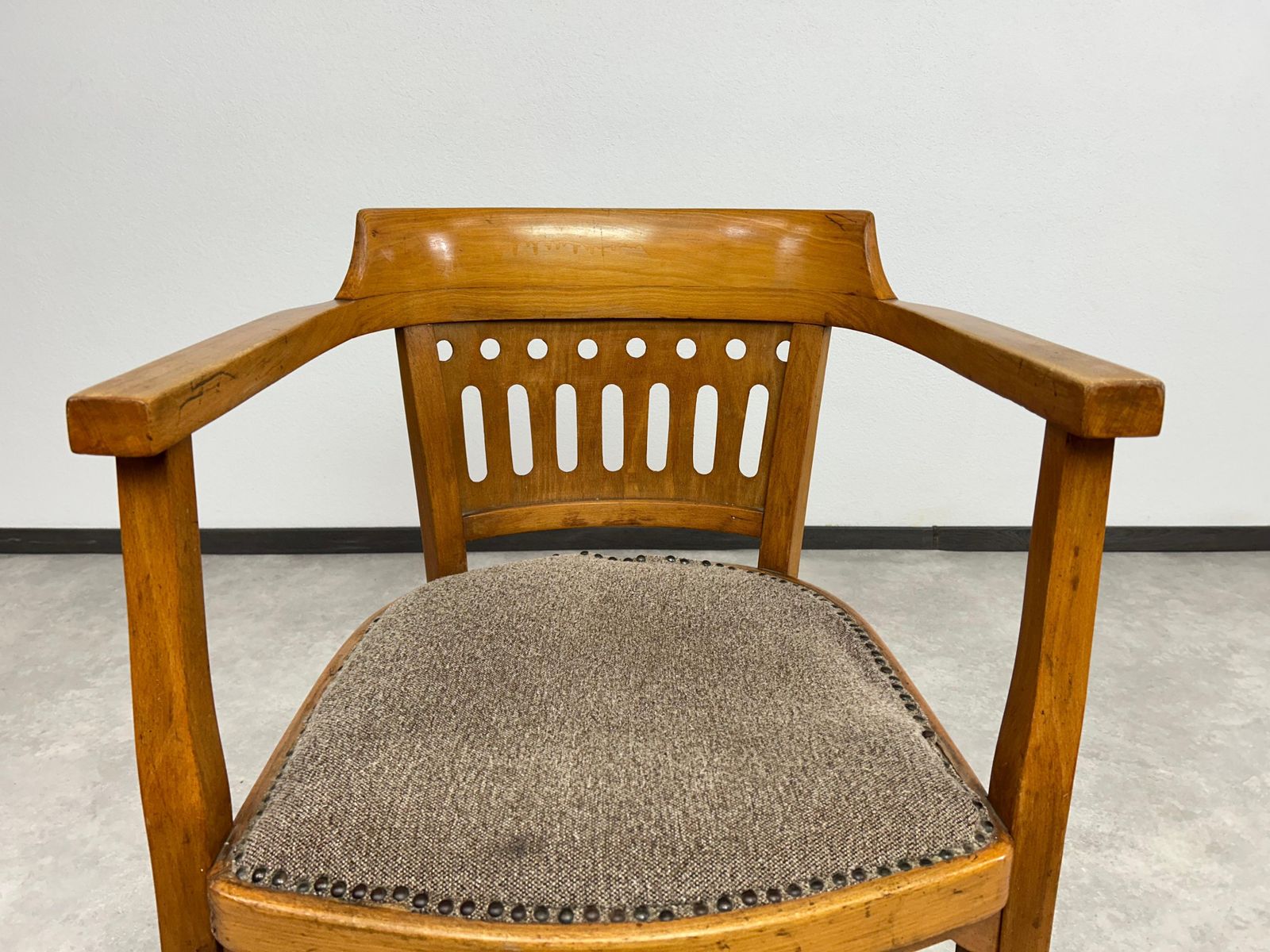 Vienna Secession Armchair By Otto Wagner Executed By Pancota Vienna photo vinterior