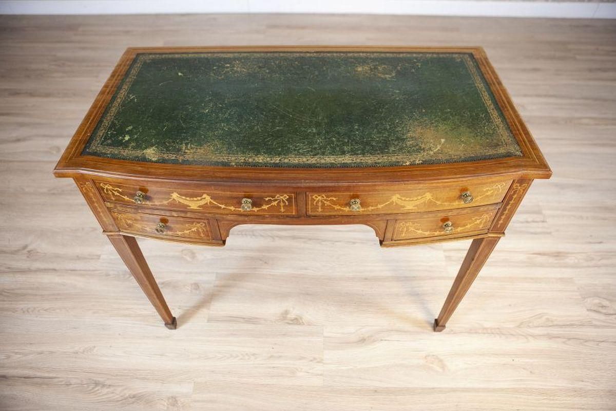 Rosewood Ladies' Desk By S.& H. Jewell From The Late 19th Century photo vinterior