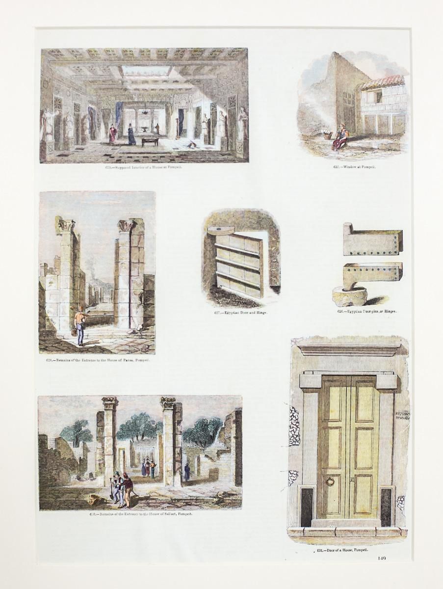 20th Century Graphic / Antique, Architecture photo 172.0