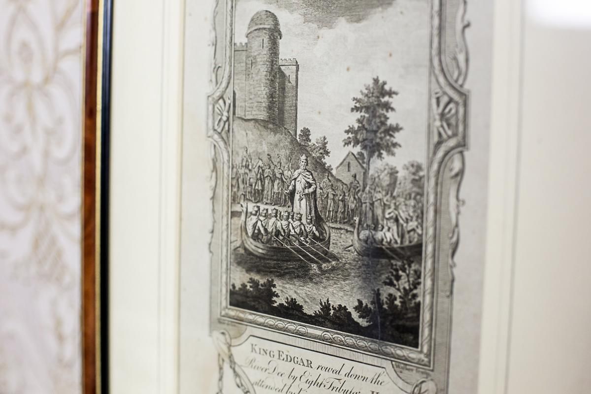 20th Century Graphic, Russel's History Of England, King Edgar photo buy